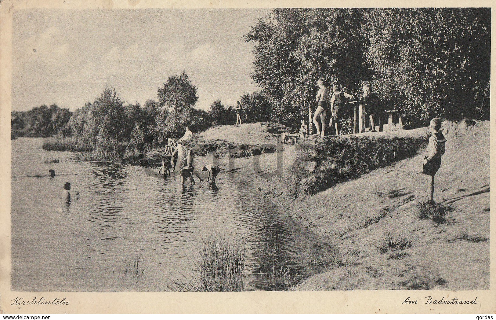 Germany - Kirchlinteln - Lintler Krug - Kurhaus In Der Heide - Advertise - Am Badestrand - Verden