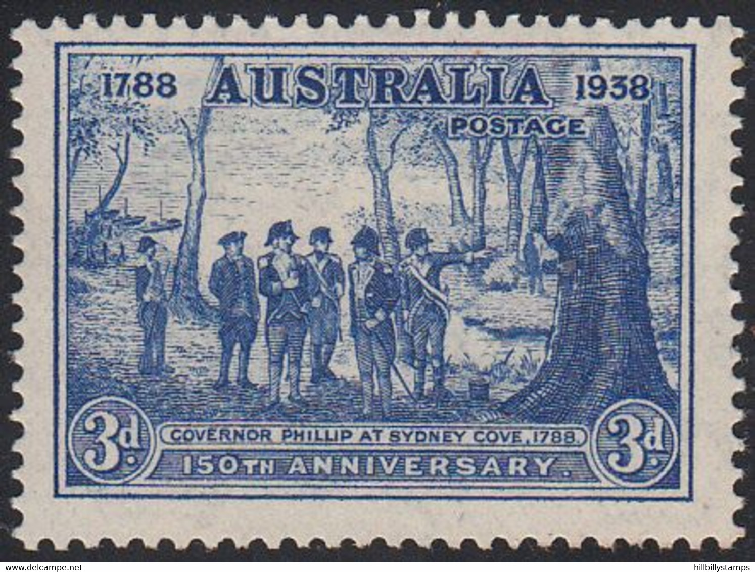 AUSTRALIA   SCOTT NO 164    MINT HINGED   YEAR  1937 - Mint Stamps