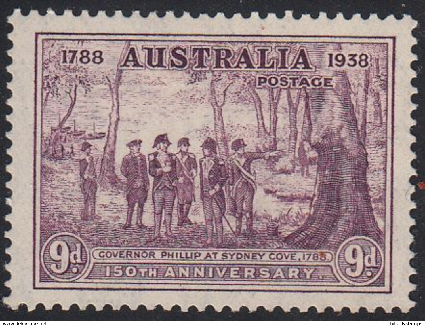 AUSTRALIA   SCOTT NO 165    MINT HINGED   YEAR  1937 - Nuevos