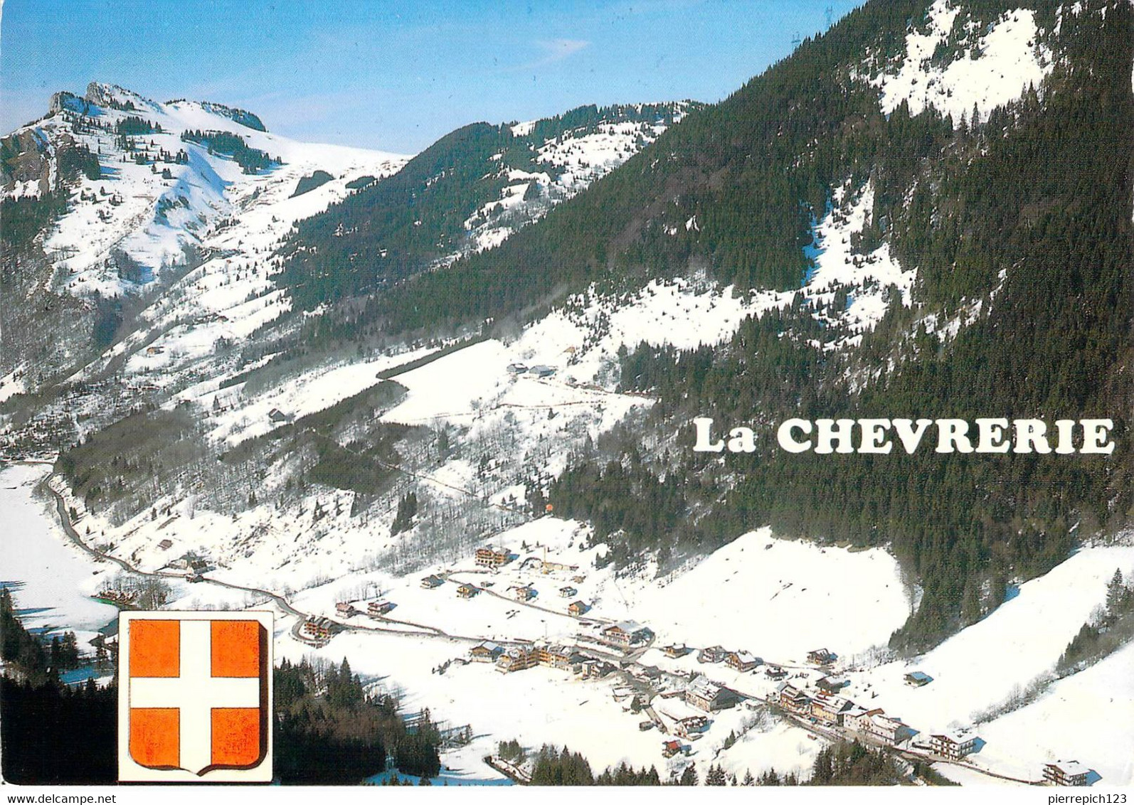 74 - Bellevaux - La Chèvrerie - Vue Aérienne - Bellevaux