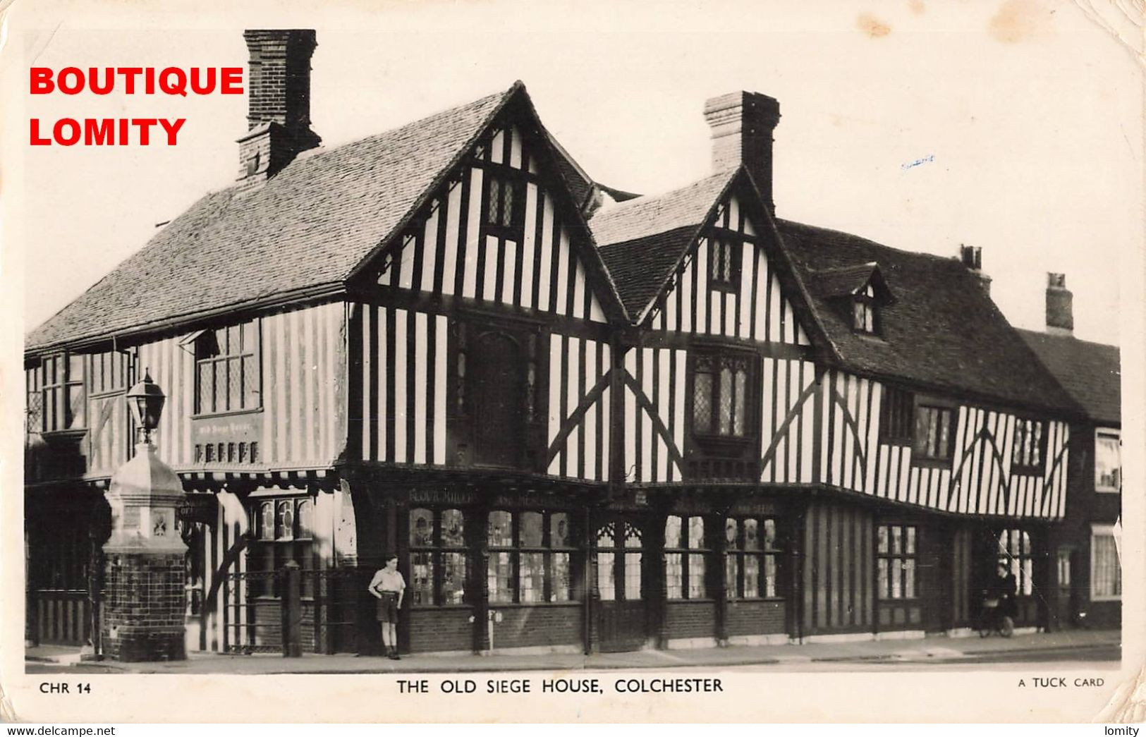 Angleterre Colchester Cpa Carte Tuck Raphael The Old Siege House - Colchester