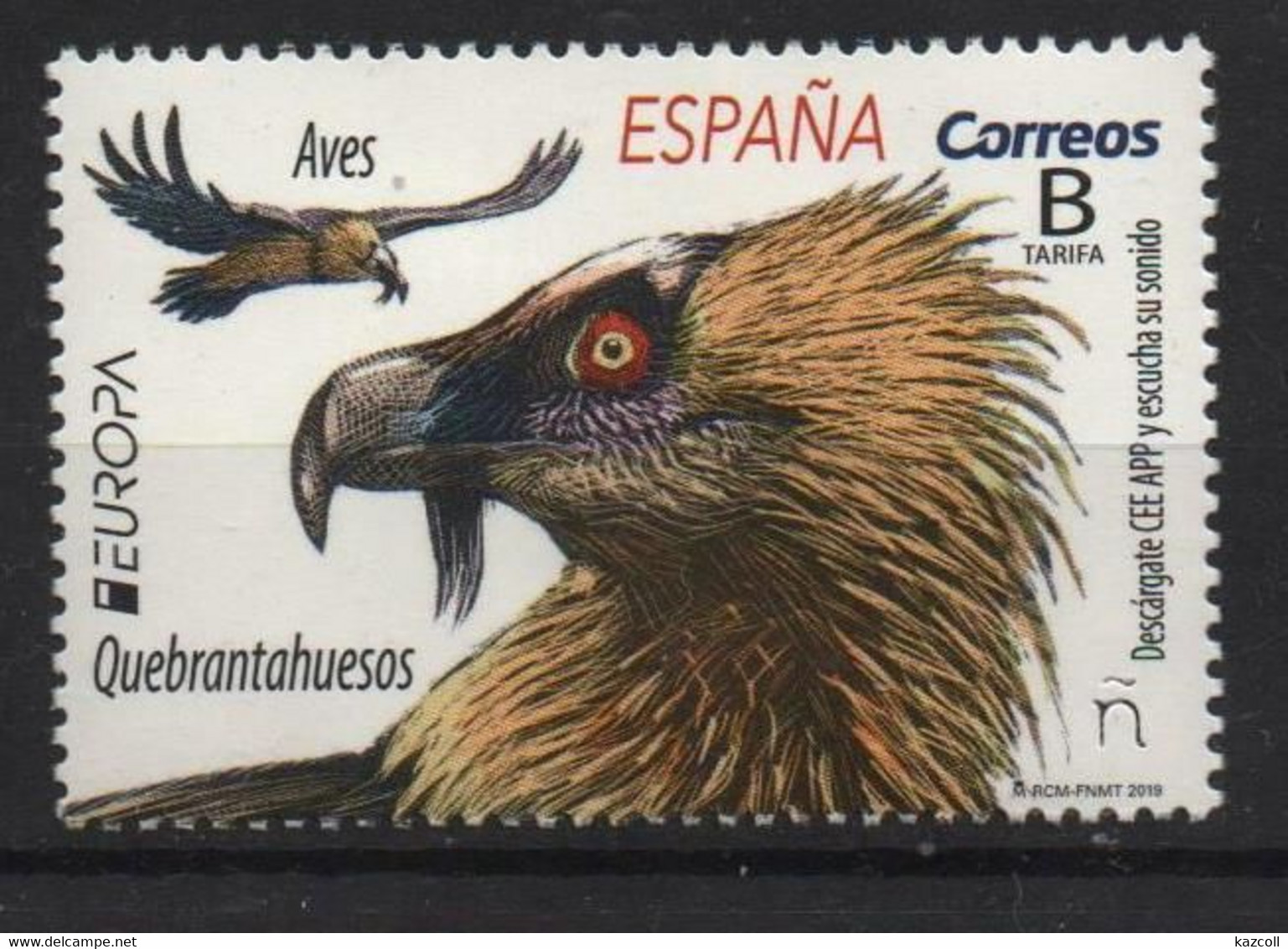 Spain 2019. Europa - CEPT. Birds. Fauna. MNH - Neufs