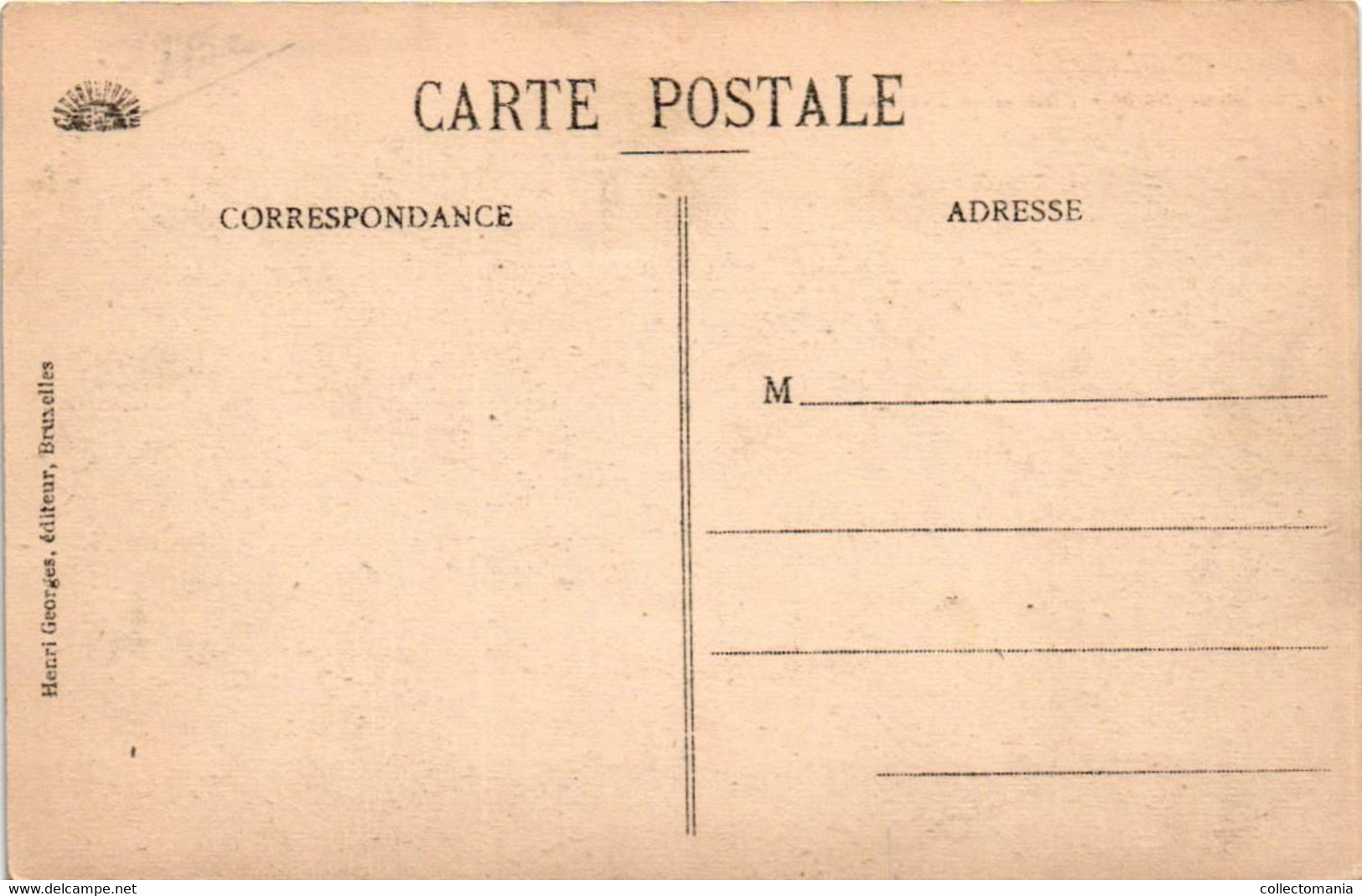 3 CP Molenbeek St.Jean  Place De La Duchesse Hospice Godsuis 1906 Molenbeck Tramway De Cheval  1905 Eglise St. Barbe - St-Jans-Molenbeek - Molenbeek-St-Jean