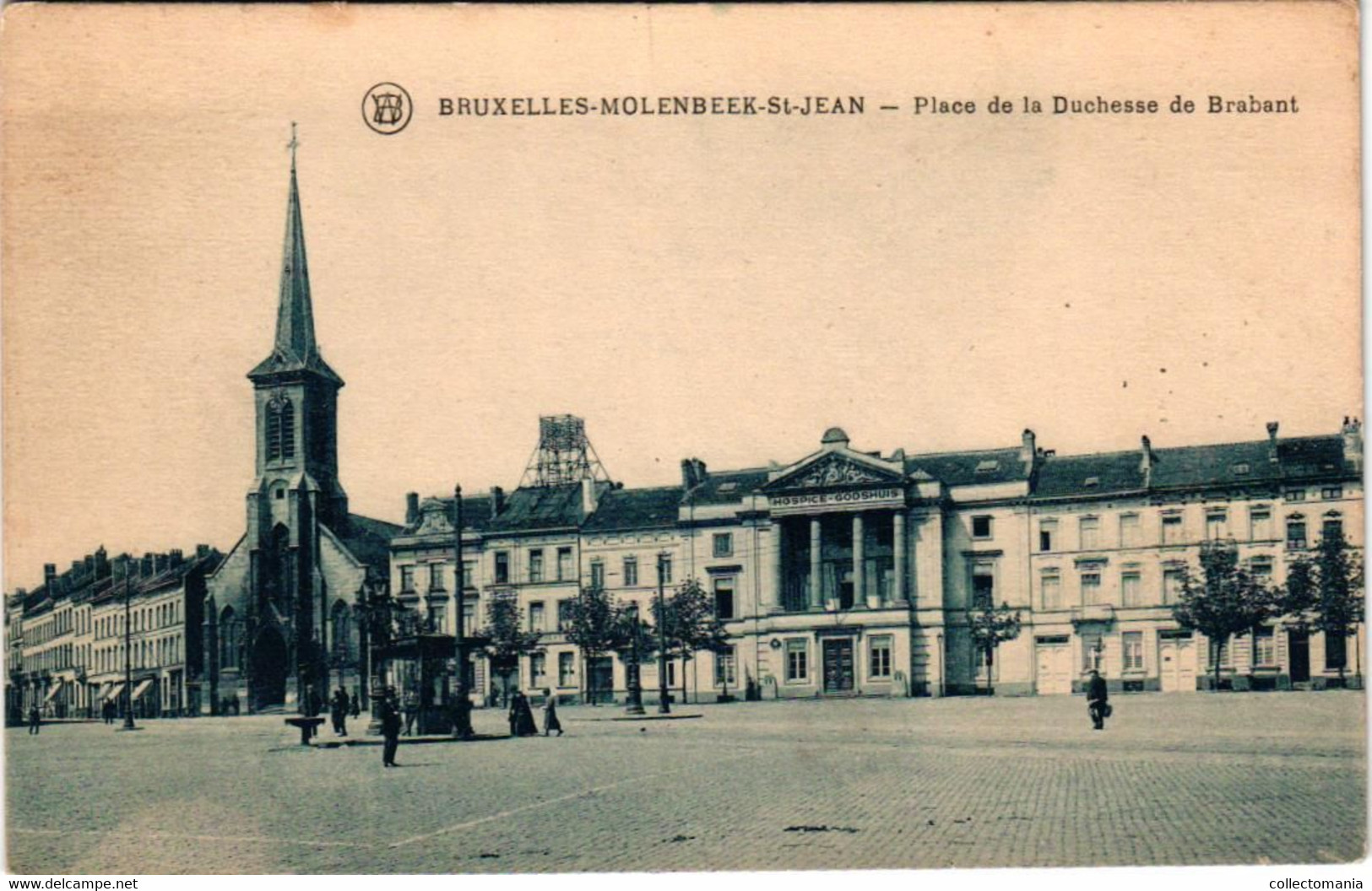 3 CP Molenbeek St.Jean  Place De La Duchesse  1903 Nouveau Quartier Rue Des Béguines Rue Potaerdegat 1949 - Molenbeek-St-Jean - St-Jans-Molenbeek