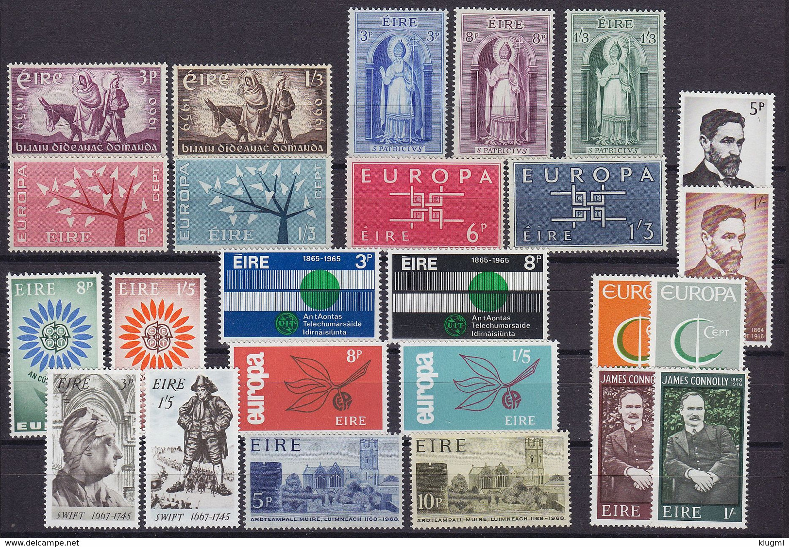 IRLAND IRELAND [Lot] 1960er ( **/mnh ) [01] Mit Guten CEPT - Collections, Lots & Series