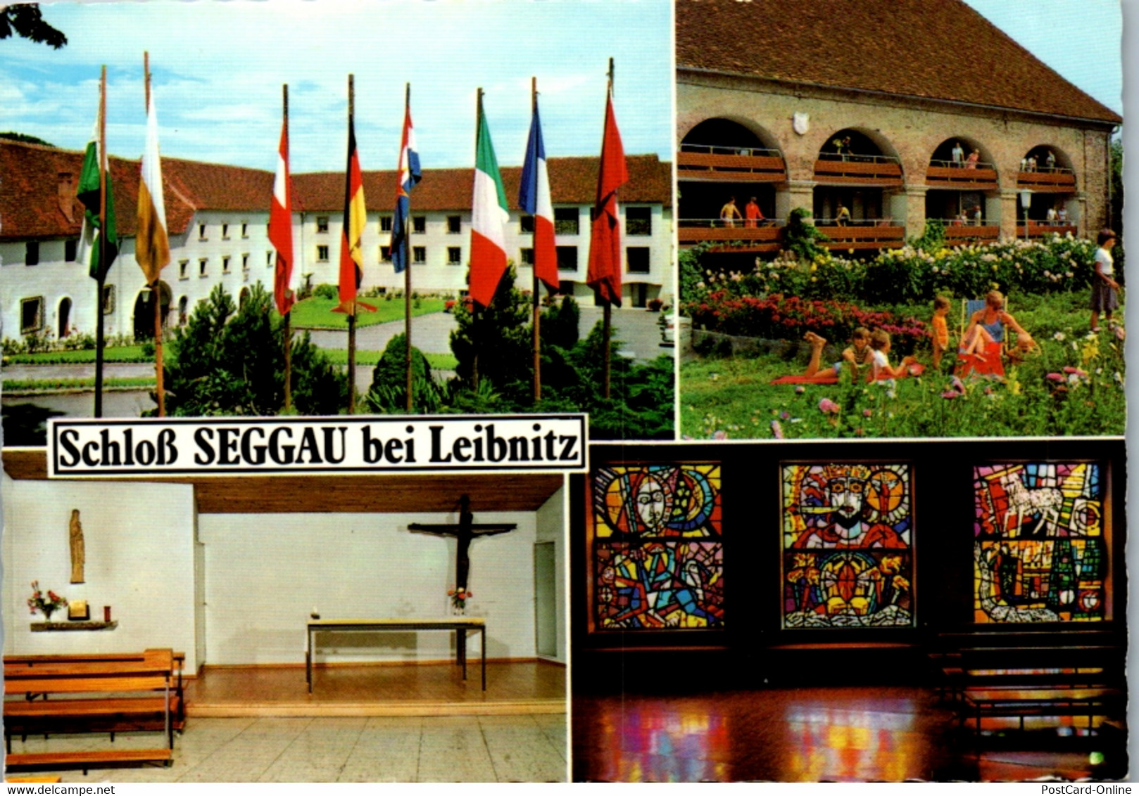 12639 - Steiermark - Leibnitz , Schloß Seggau , Michaelskapelle - Gelaufen 1984 - Leibnitz