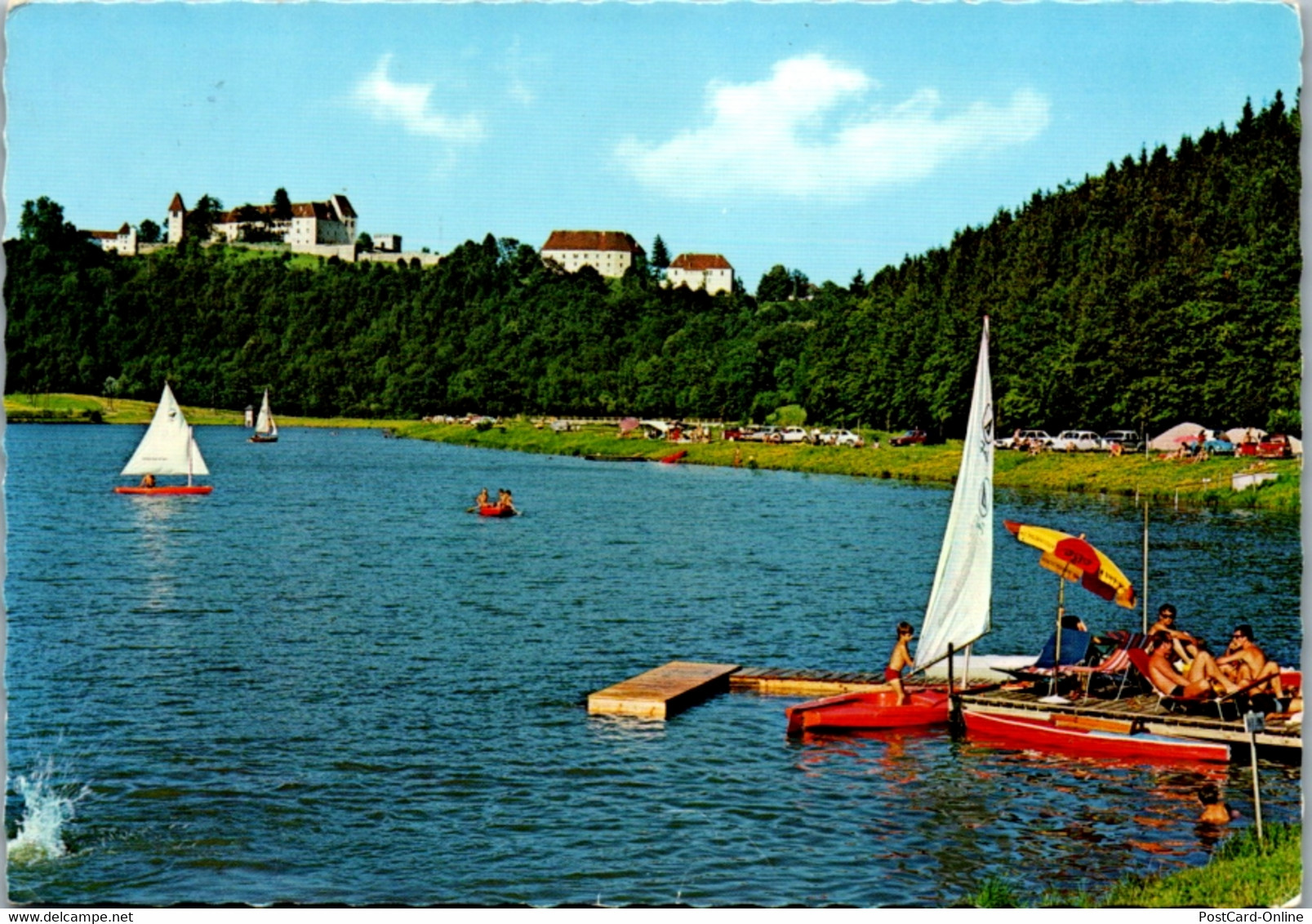 12652 - Steiermark - Leibnitz , Sulm Badeseen , Schloß Seggau - Gelaufen 1979 - Leibnitz