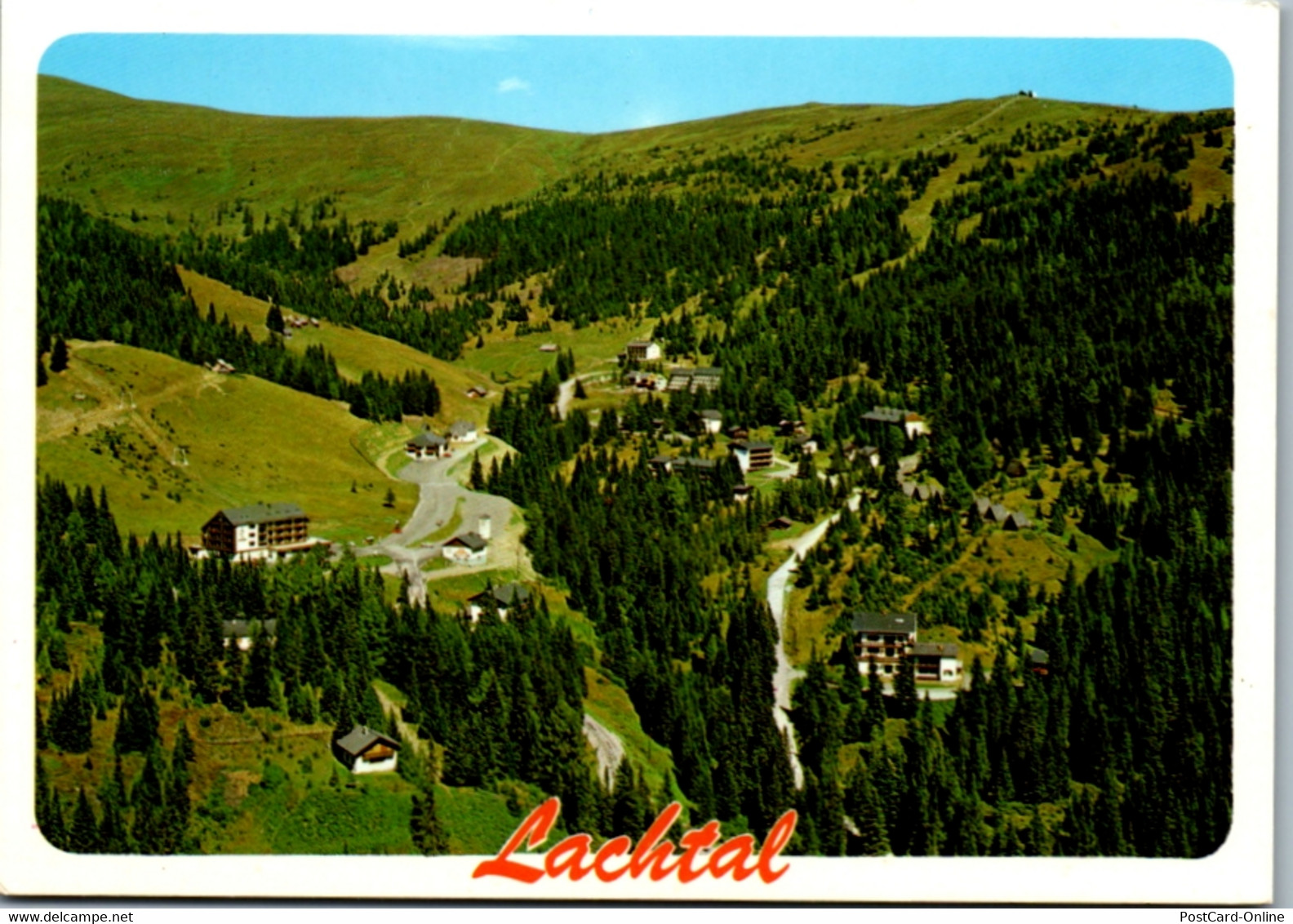 12657 - Steiermark - Niederwölz , Lachtal , Panorama - Gelaufen 1982 - Scheifling