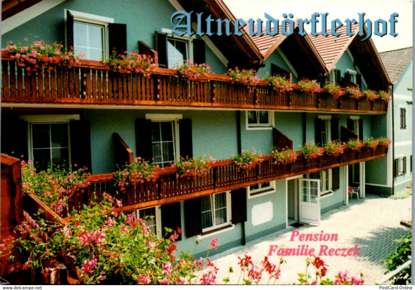 12666 - Steiermark - Bad Radkersburg , Pension Altneudörflerhof , Familien Reczek - Gelaufen - Bad Radkersburg