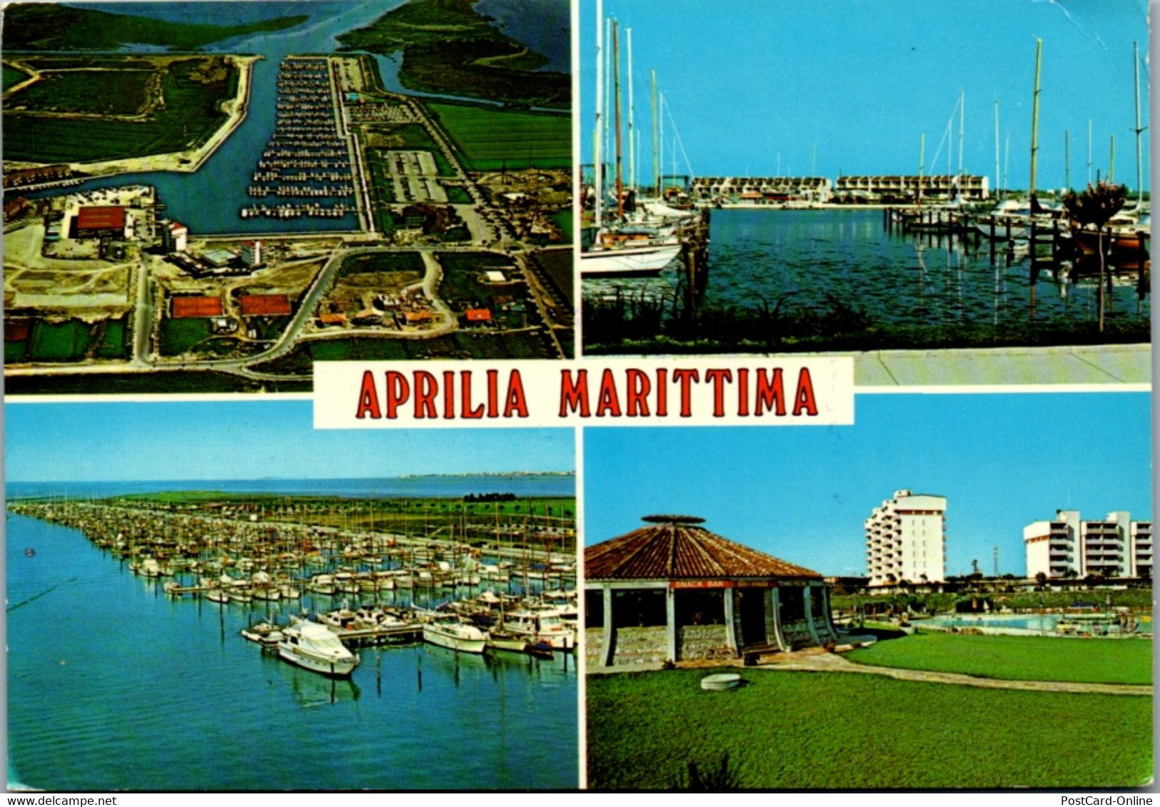 12949 - Italien - Aprilia Marittima , Mehrbildkarte - Gelaufen - Aprilia