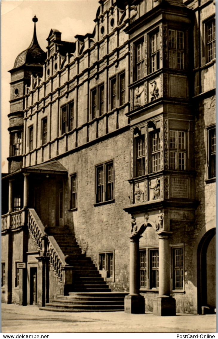 13010 - Deutschland - Bernburg , Partie Im Schloßhof - Gelaufen 1959 - Bernburg (Saale)