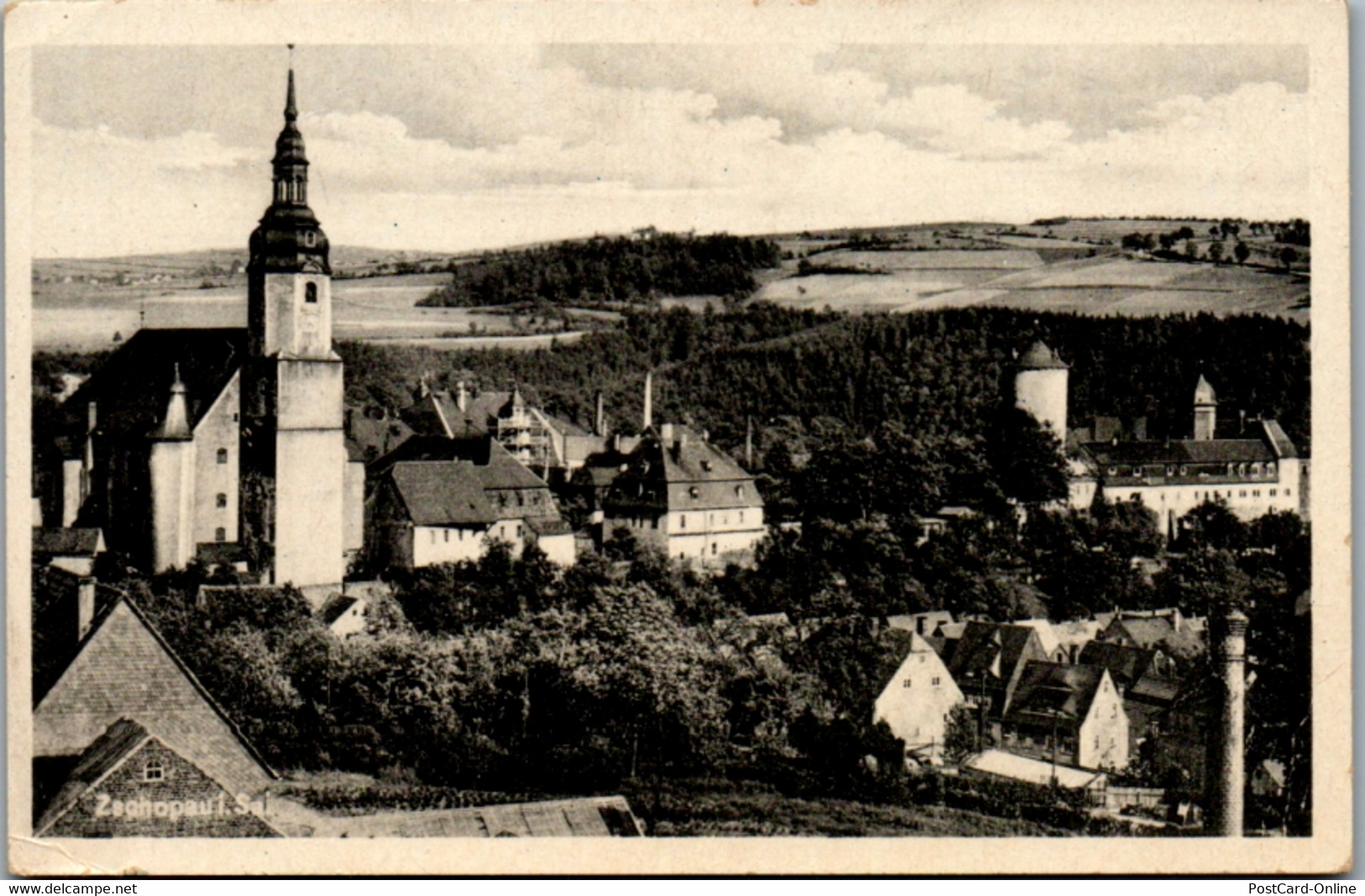 13037 - Deutschland - Zschopau In Sachsen , Panorama Kirche - Nicht Gelaufen - Zschopau