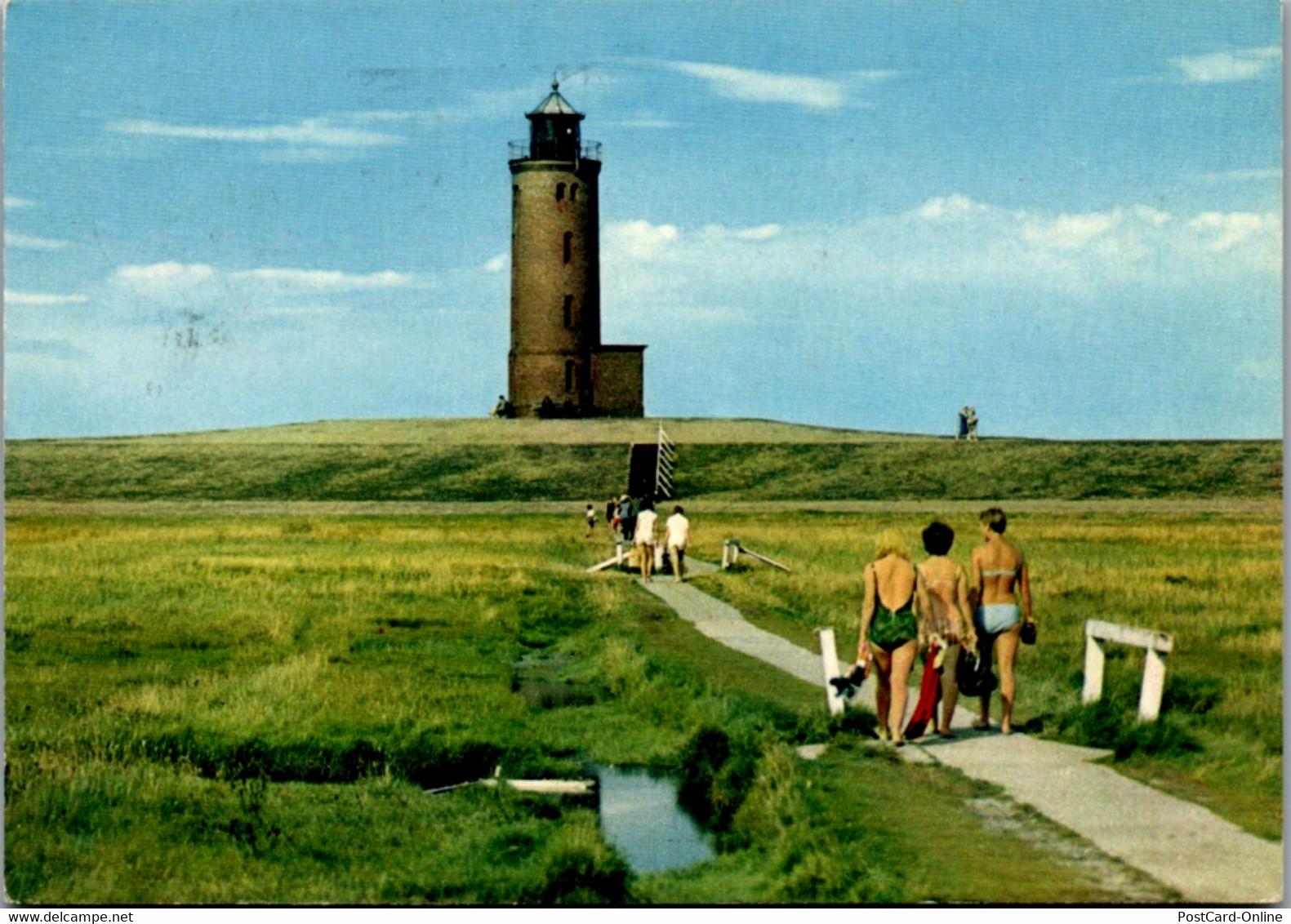 13047 - Deutschland - St. Peter Ording , Nordsee Heil Und Schwefelbad , Böhler Leuchtturm - Gelaufen 1979 - St. Peter-Ording