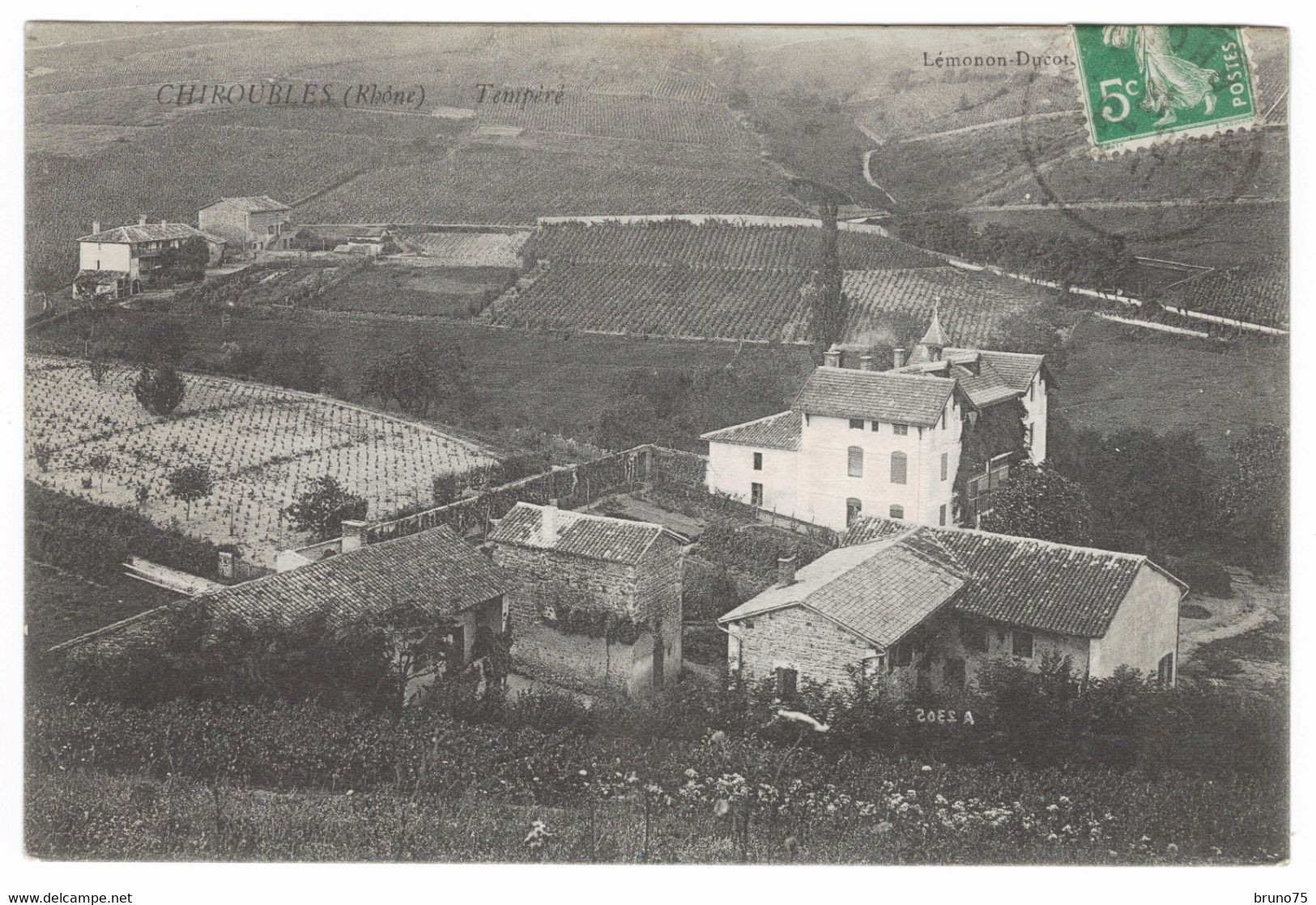 69 - CHIROUBLES - Tempéré - Lemonon-Ducôte, éditeur - Chiroubles