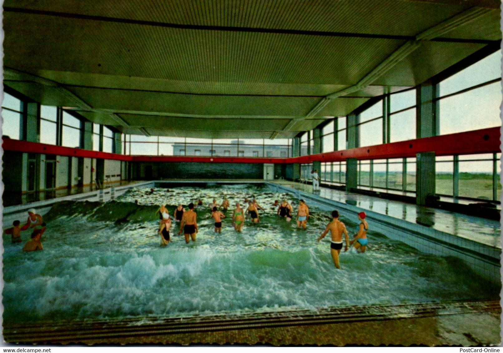 13059 - Deutschland - St. Peter Ording , Nordsee Heil Und Schwefelbad , Meerwasser Wellen Schwimmbad - Gelaufen 1986 - St. Peter-Ording