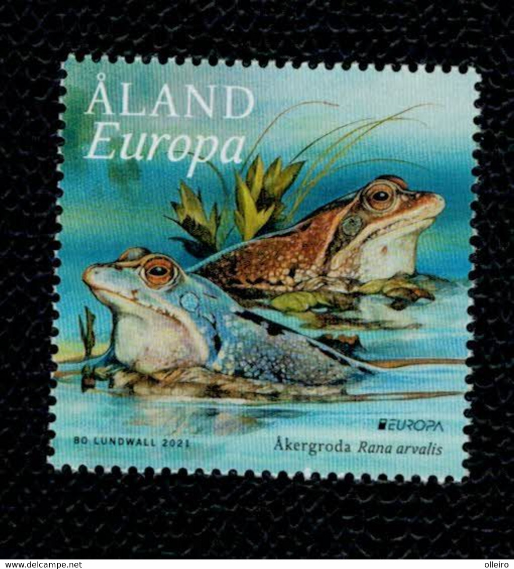 Aland 2021  Europa Wildlife 1v  Complete Set  ** MNH - Aland