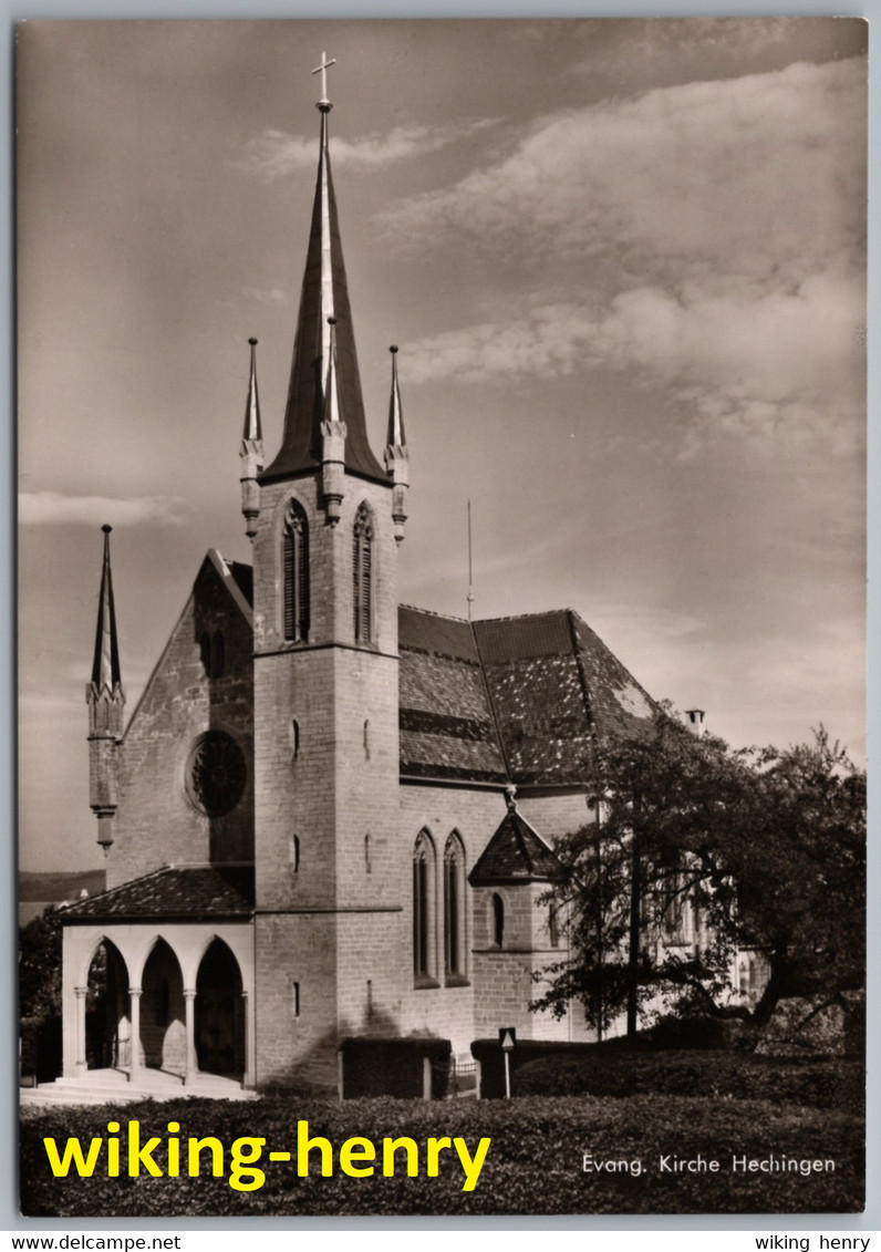 Hechingen - S/w Evangelische Kirche 1   Sankt Johannes - Hechingen