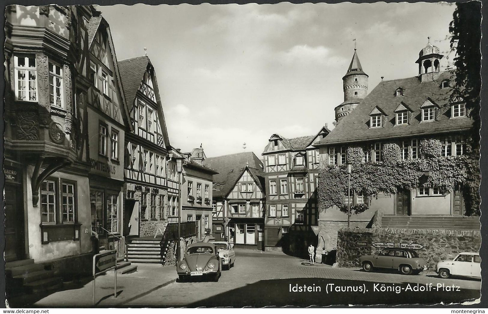IDSTEIN (Taunus) Konig - Adolf - Platz Postcard (see Sales Conditions) 04363 - Idstein