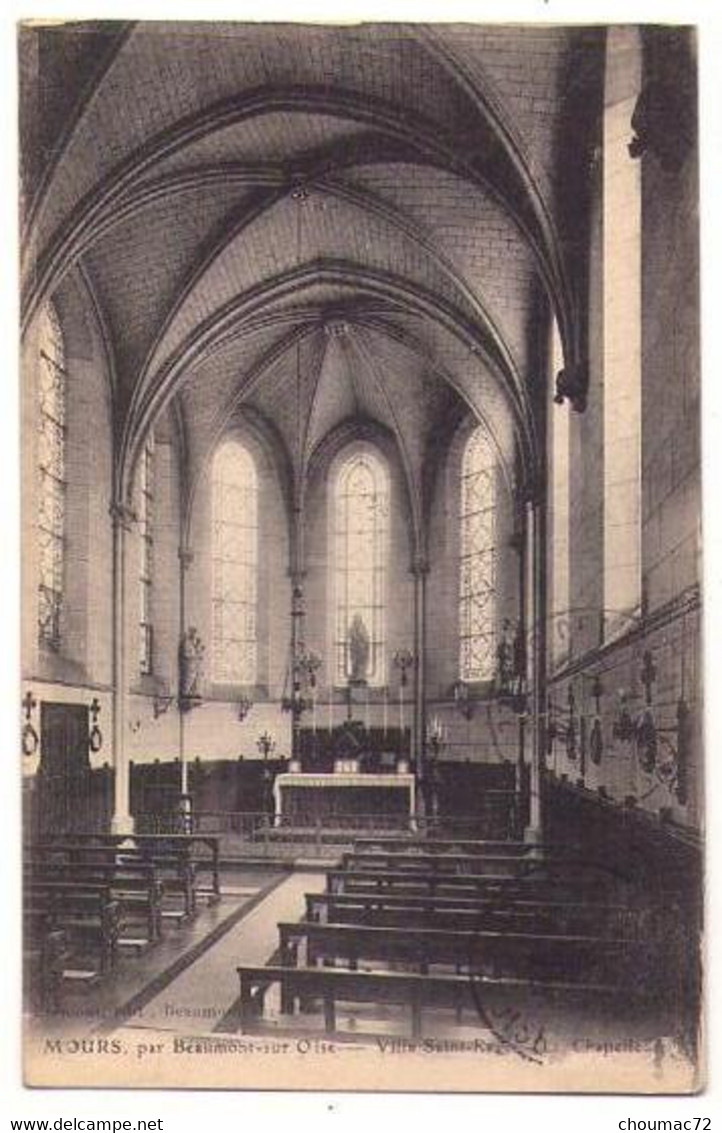 (95) 476, Mours, Brémont, Villa Saint-Régis, Chapelle - Mours