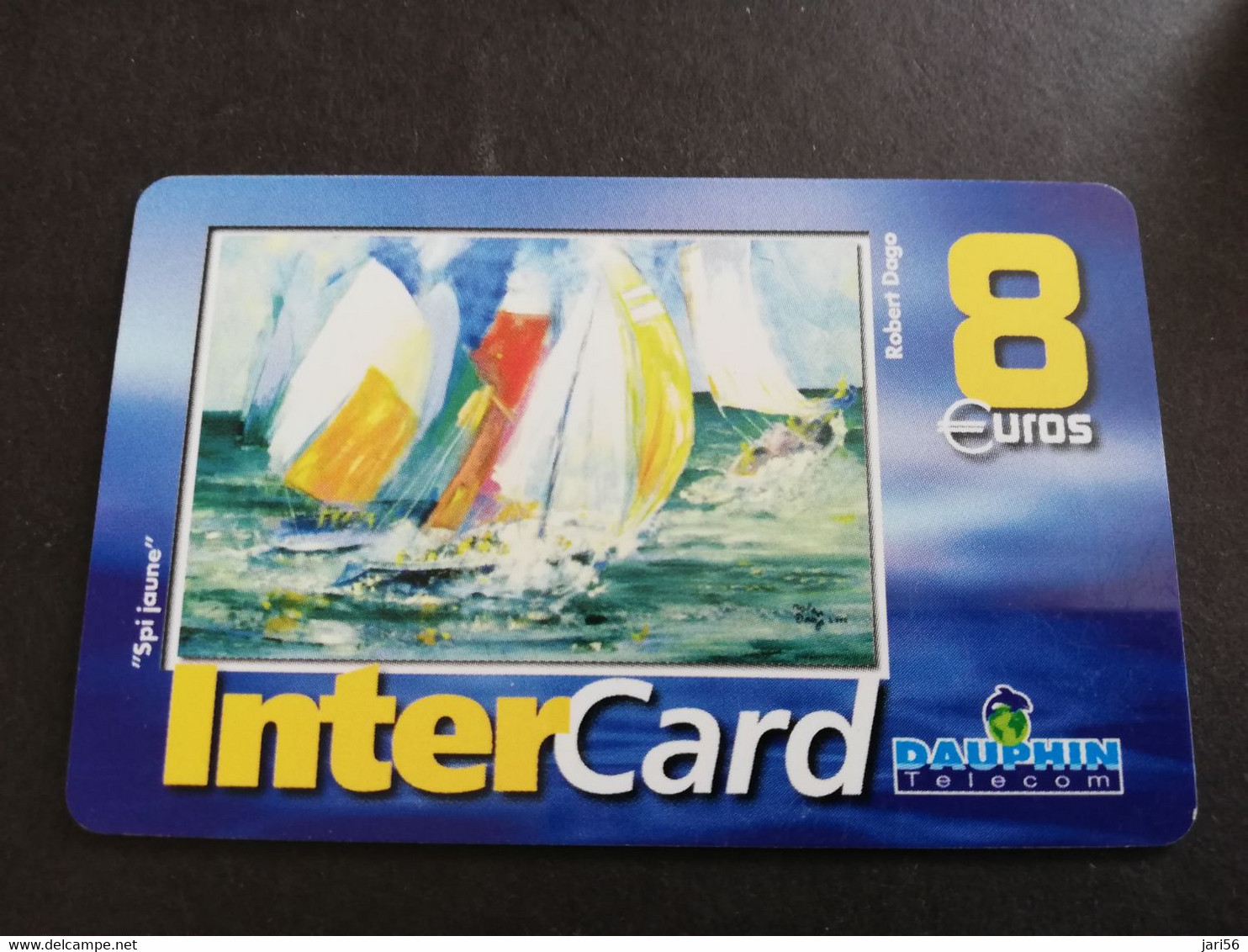 Caribbean Phonecard St Martin French INTERCARD  8 EURO  NO 066  **5790** - Antillen (Französische)