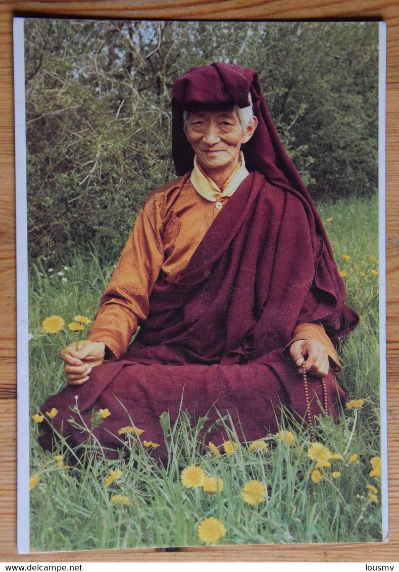 Le Très Vénérable Kalou Rinpotché / Rinpoché - Lama Bouddhiste - Moine Tibétain - CPM - (n°20904) - Buddhism