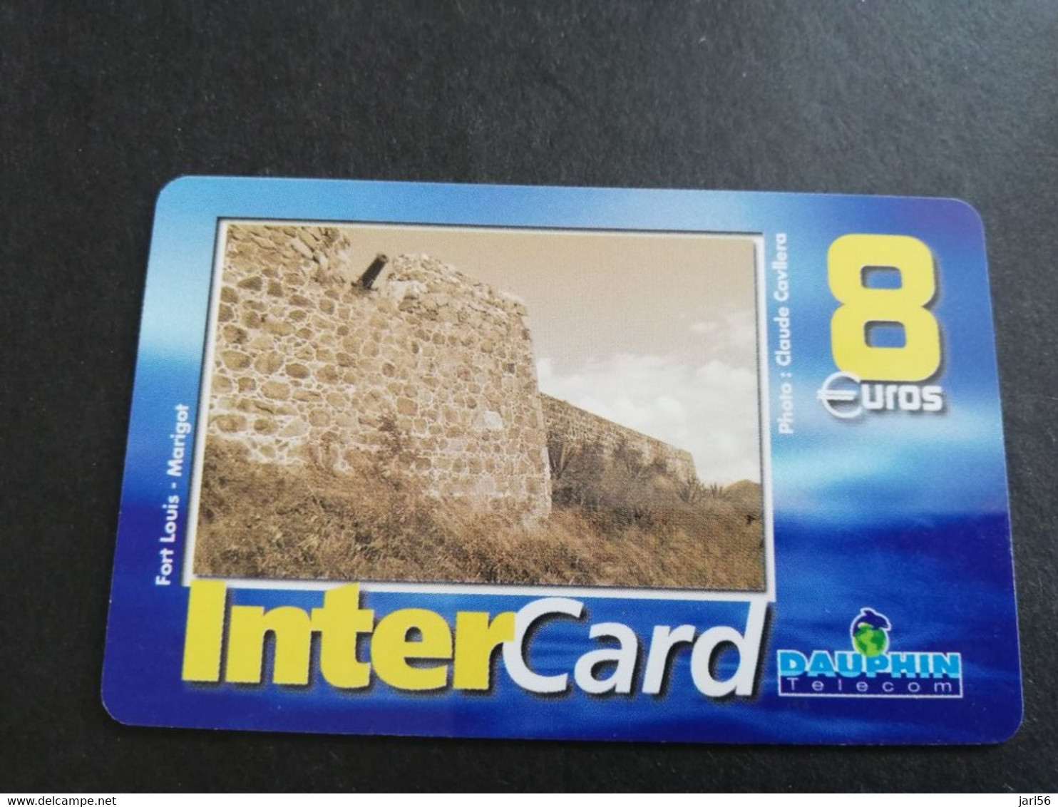 Caribbean Phonecard St Martin French INTERCARD  8 EURO  NO 087  **5793** - Antillen (Frans)