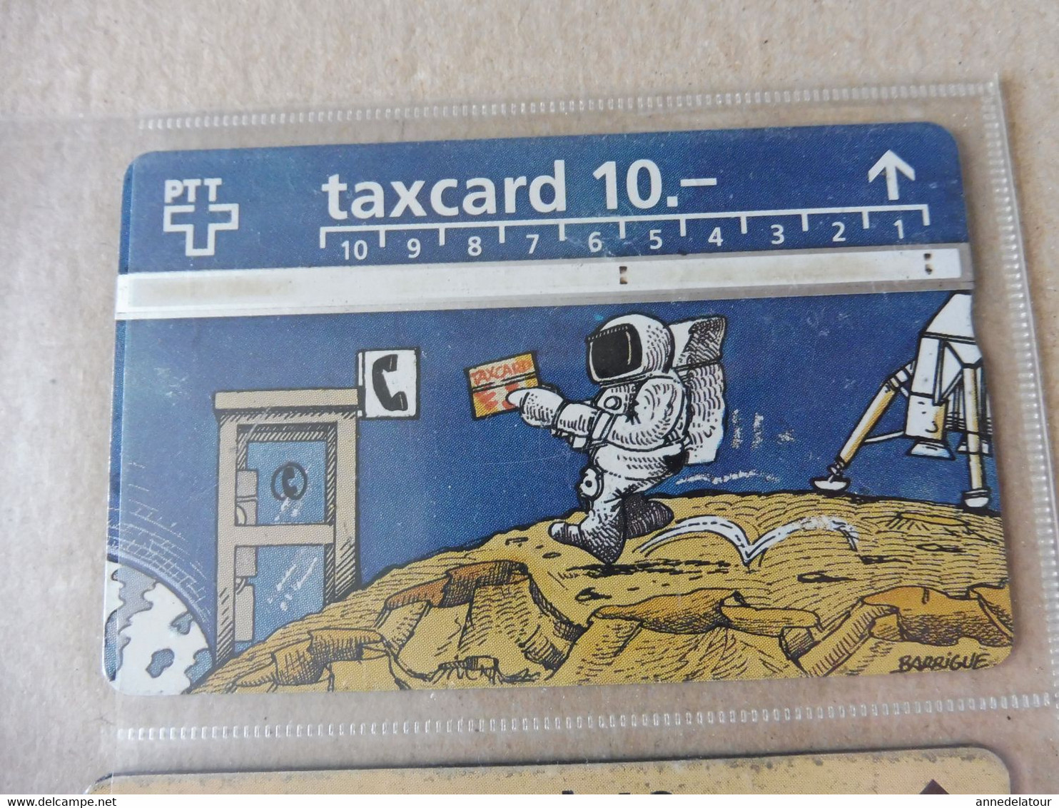 10 télécartes (cartes téléphoniques)  TAXCARD  ,   origine Suisse