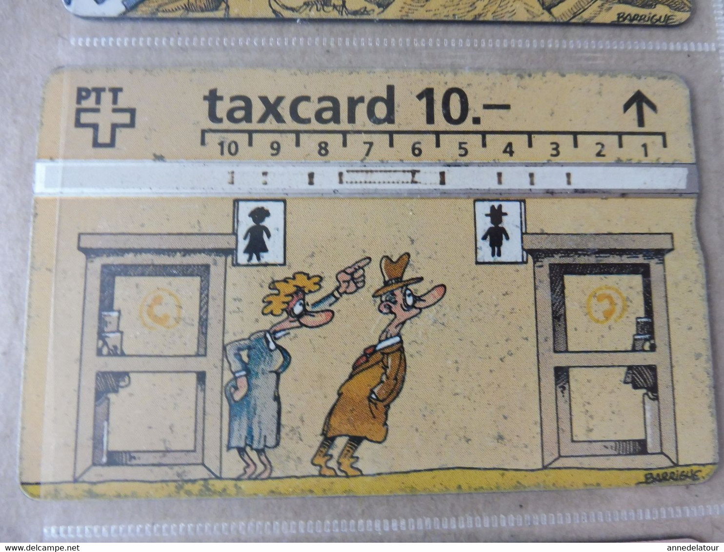 10 télécartes (cartes téléphoniques)  TAXCARD  ,   origine Suisse