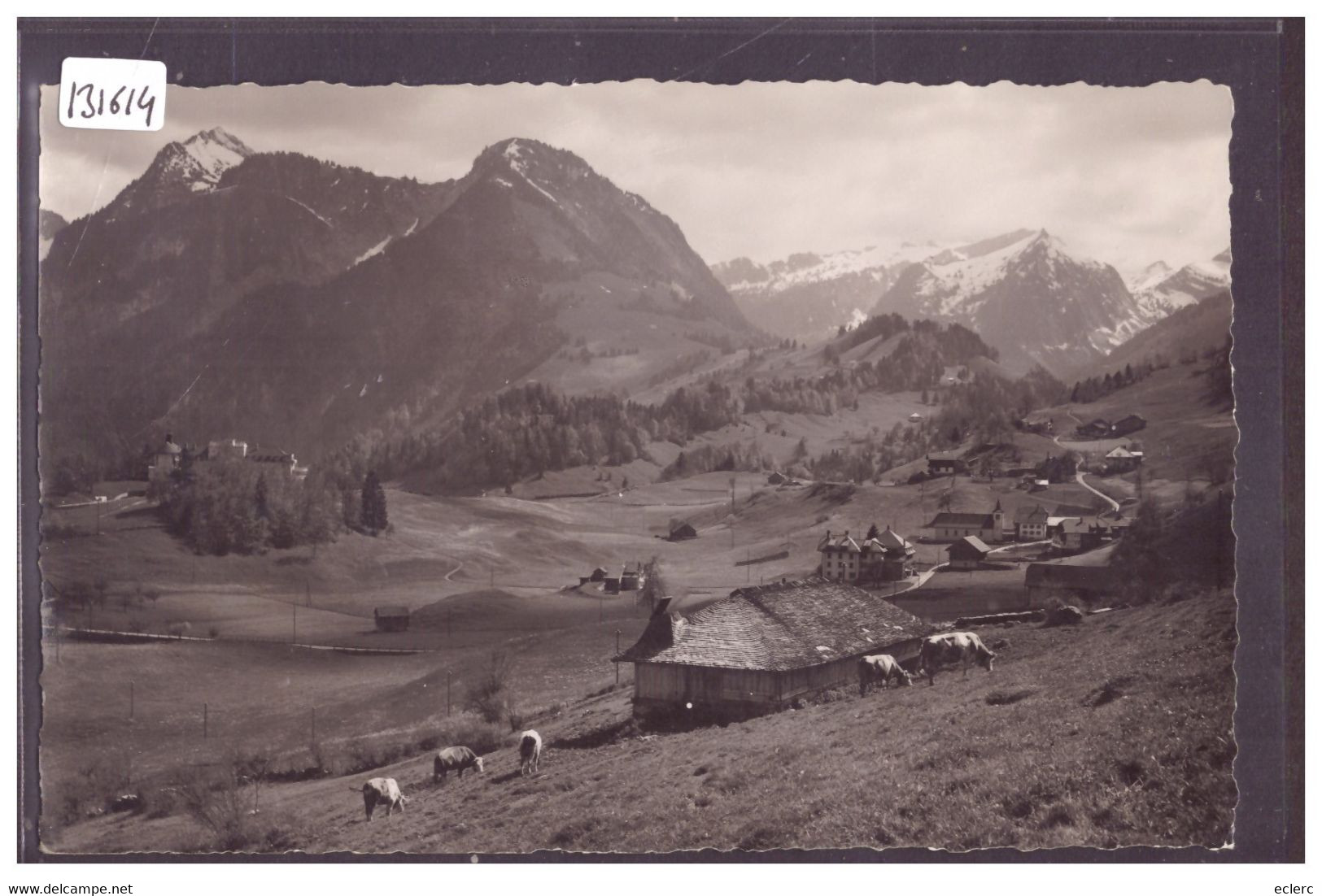 LES SCIERNES D'ALBEUVE - VACHES - TB - Albeuve