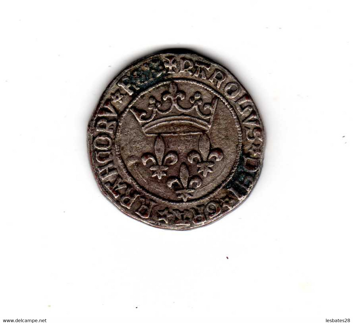 PIECE - CHARLES VII GROS DE ROI 1447 -(2021-juillet-piéces) - 1422-1461 Carlo VII Il Vittorioso