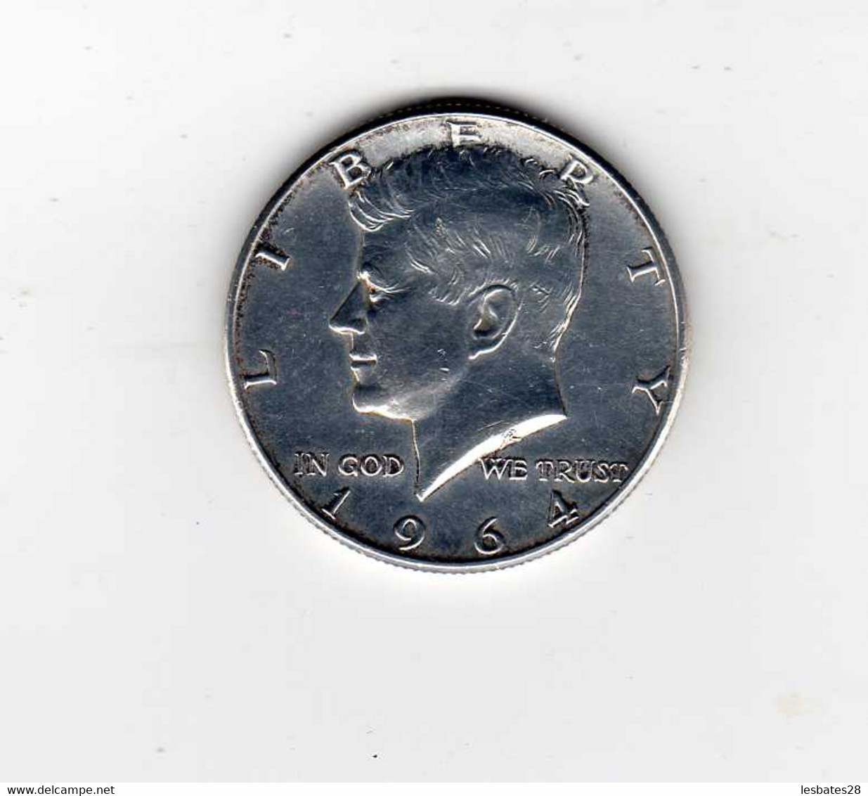 PIECE - HALF DOLLAR KENNEDY 1964 ARGENT USA ETATS UNIS D'AMERIQUE -  (2021- Juillet-Pièces) - 1964-…: Kennedy