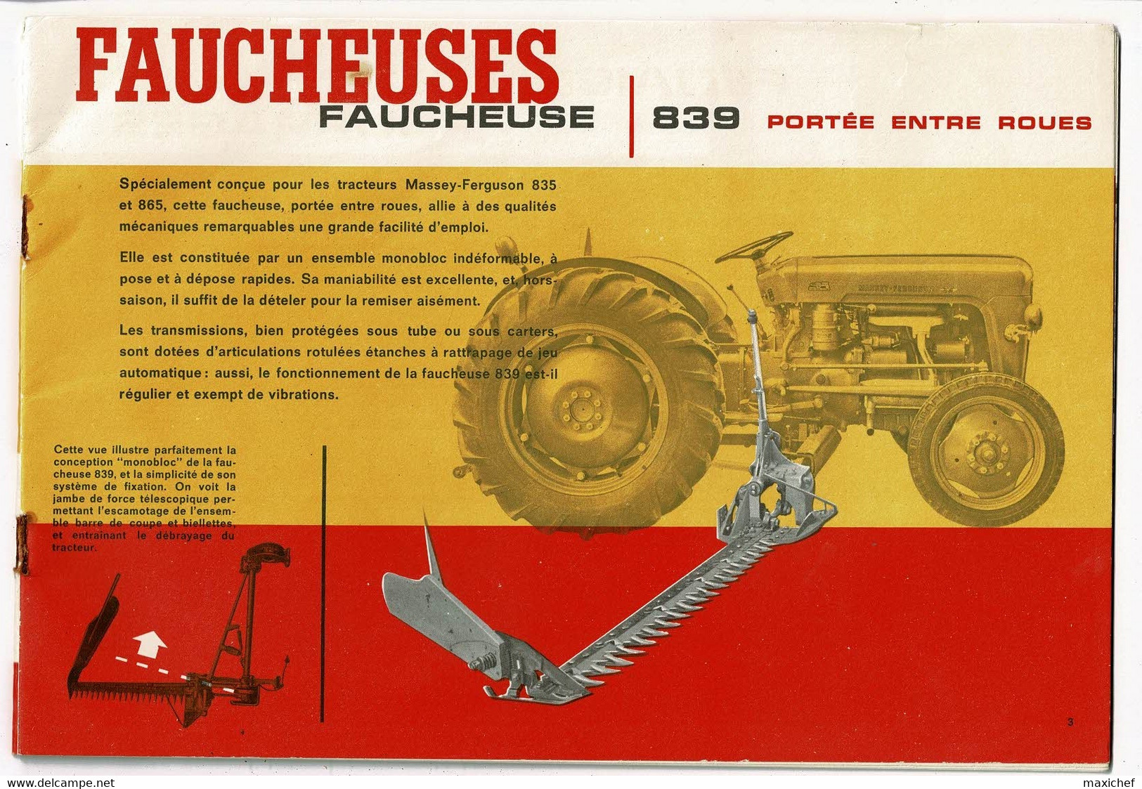 Revue 16 Pages - Fenaison - Fourrages "Massey Fergusson" Faucheuse, Fanage, Presses, Recolteuses, Remorques - 1961 - Tractors