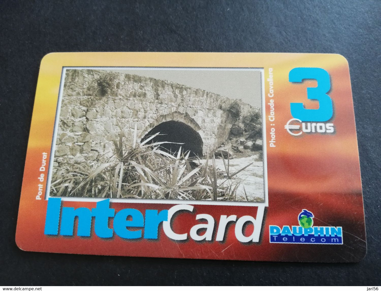 Caribbean Phonecard St Martin French INTERCARD  3 EURO  NO 100  **5819** - Antilles (Françaises)