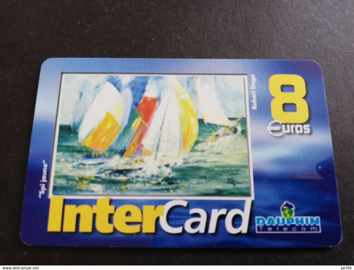 Caribbean Phonecard St Martin French INTERCARD  8 EURO  NO 066  **5828** - Antillen (Französische)