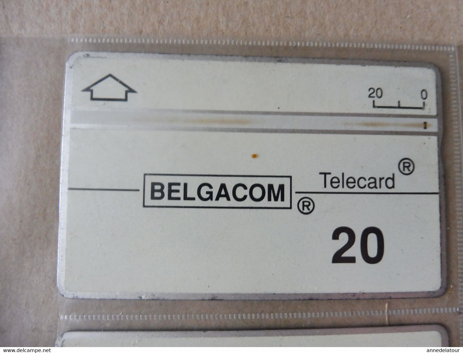 10 Télécartes (cartes Téléphoniques)  Telecard  BELGACOM ,  Origine Belgique - Te Identificeren
