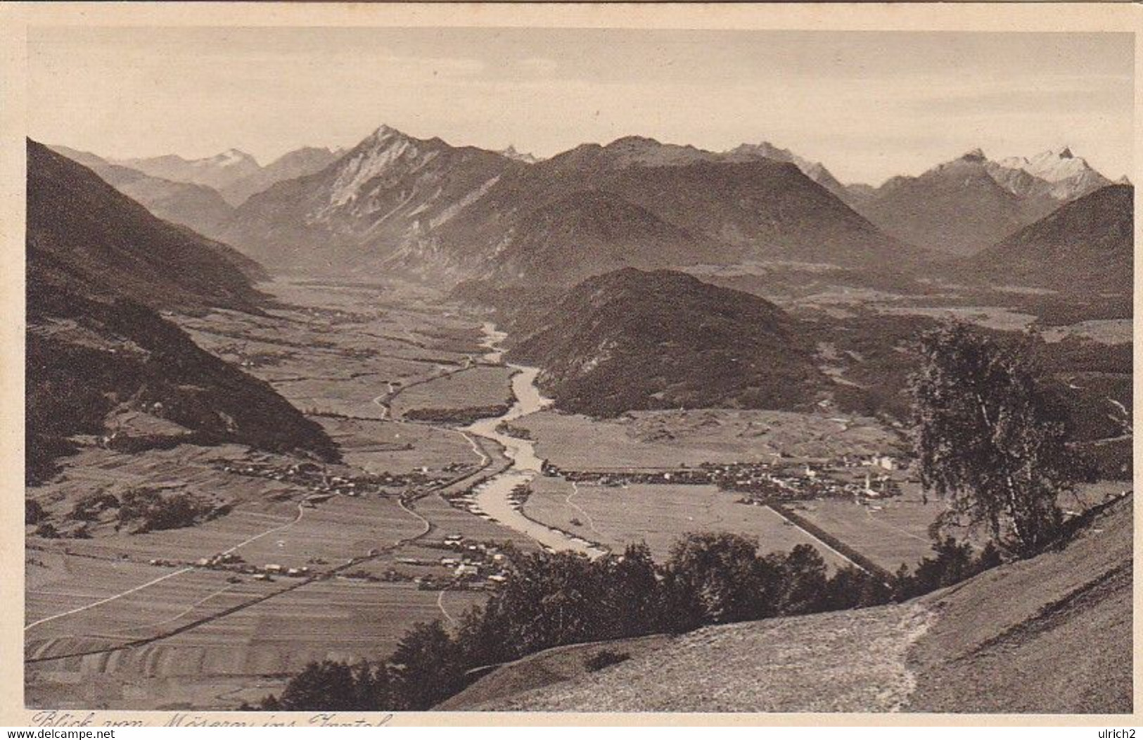 AK Blick Von Mösern Ins Inntal  (56993) - Telfs