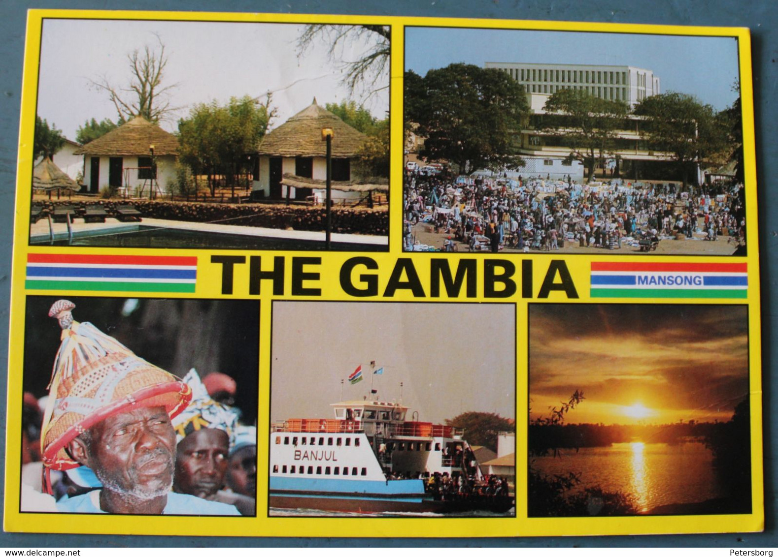 Gambia, Post Card From Manson Photos, Banjul. - Gambia