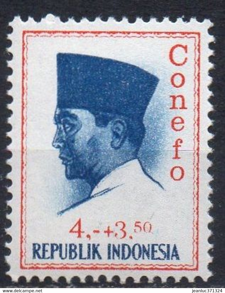 INDONESIE N° 416 ** Y&T 1965 Président Sukarno - Neufs