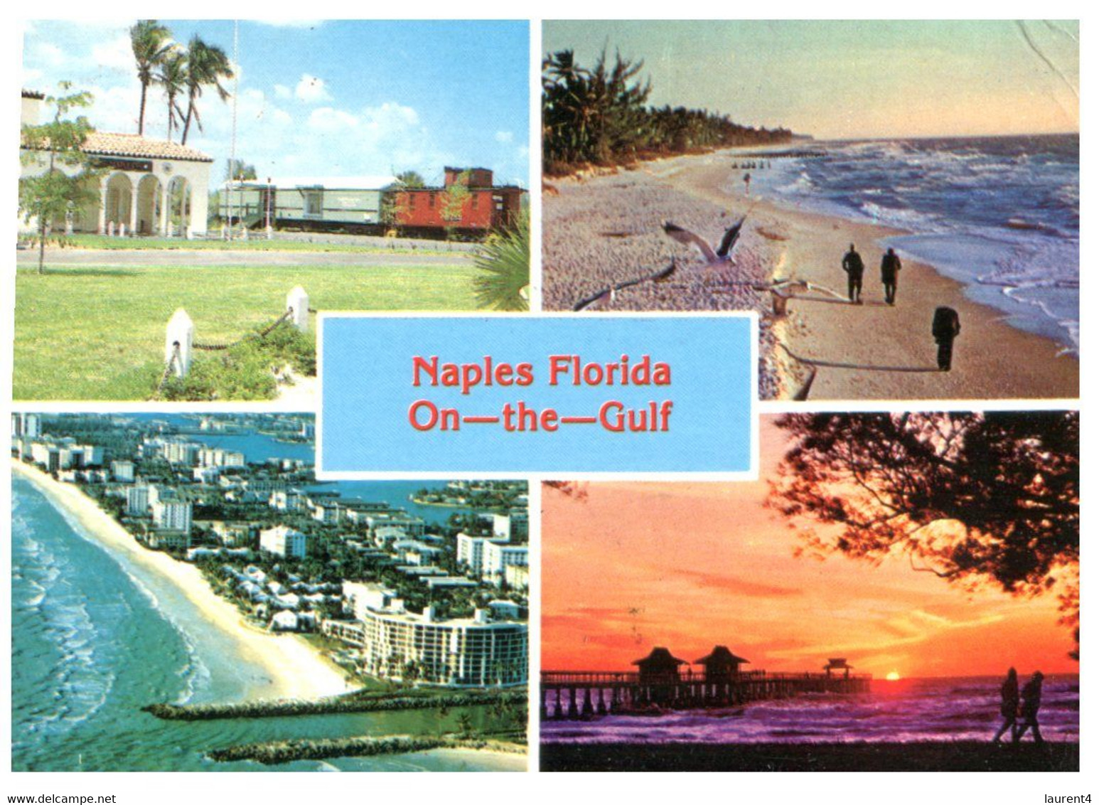 (UU 3) USA - Naples Florida (posted To France 1981) - Naples