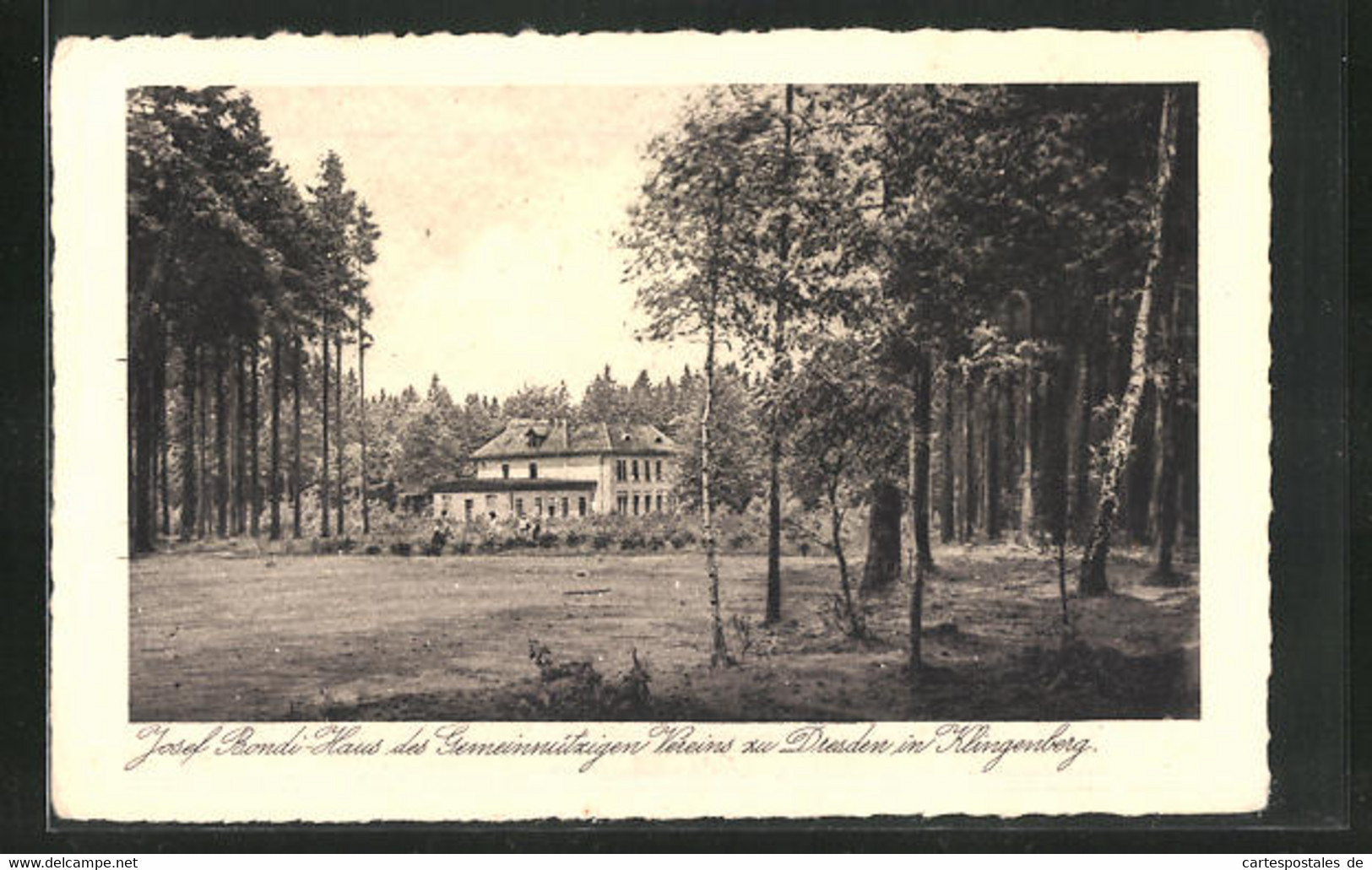 AK Klingenberg, Josef Bondi-Haus Des Gemeinnützigen Vereins Zu Dresden - Klingenberg (Sachsen)