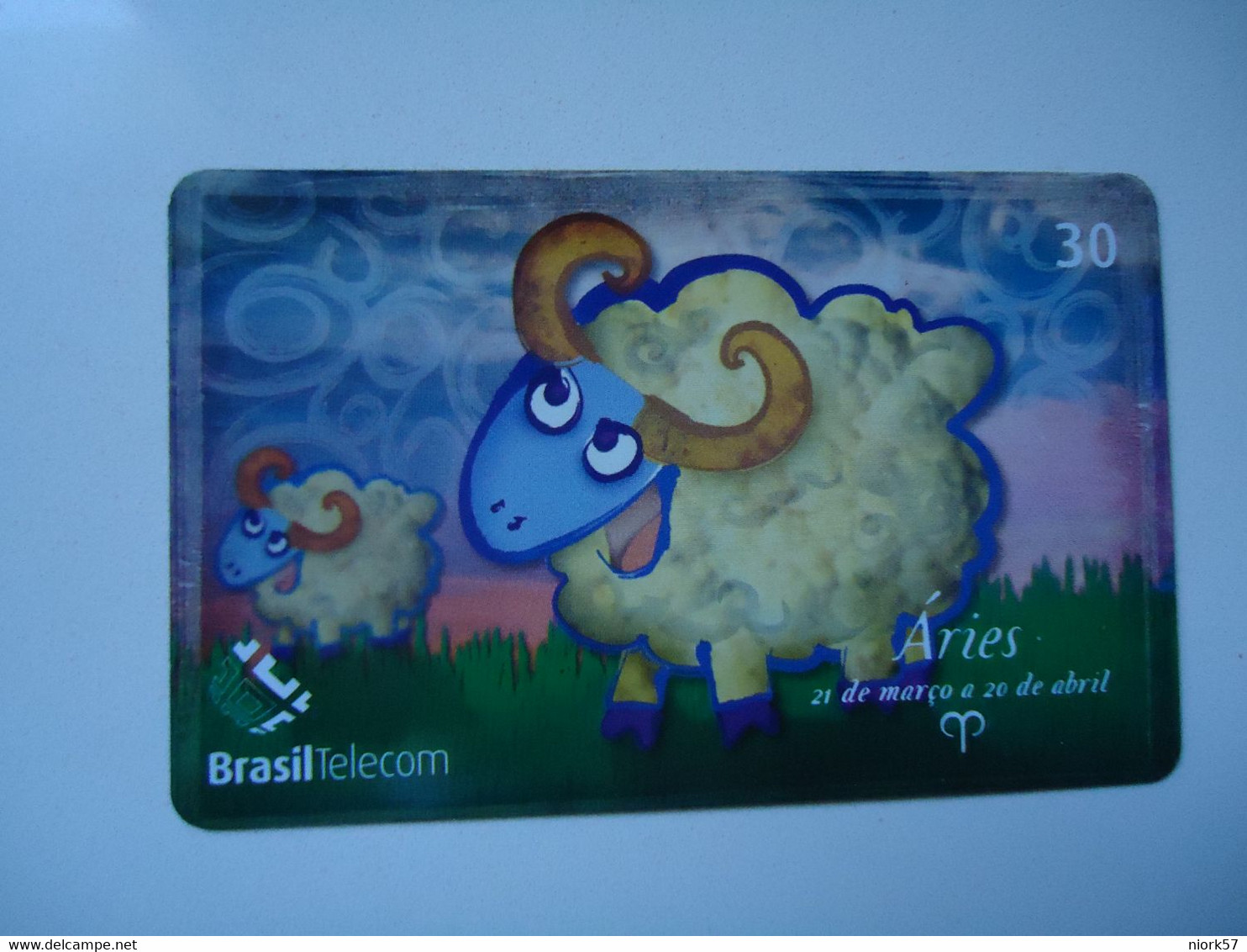 BRAZIL   USED CARDS   ZODIAC - Zodiaque