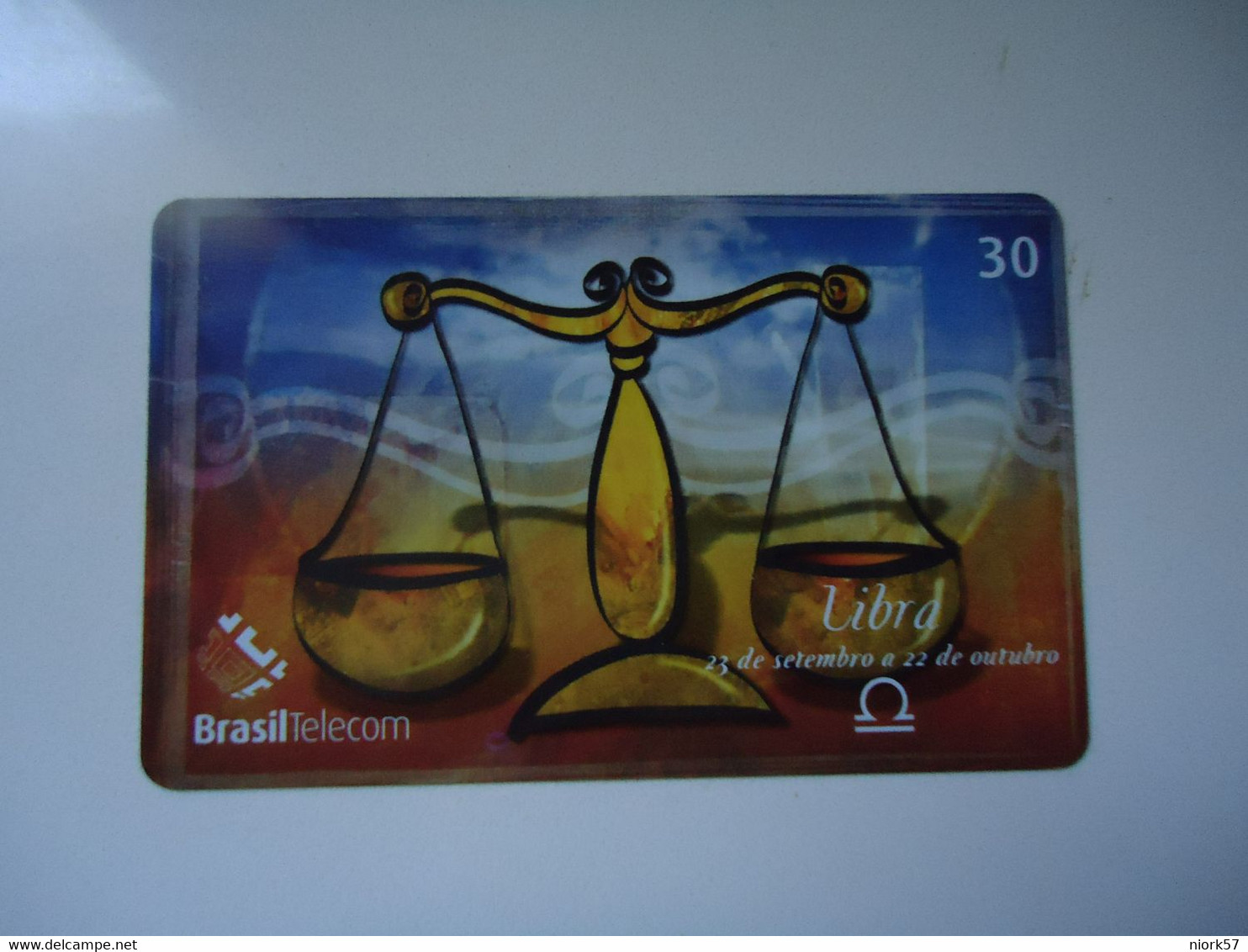 BRAZIL   USED CARDS   ZODIAC - Sternzeichen