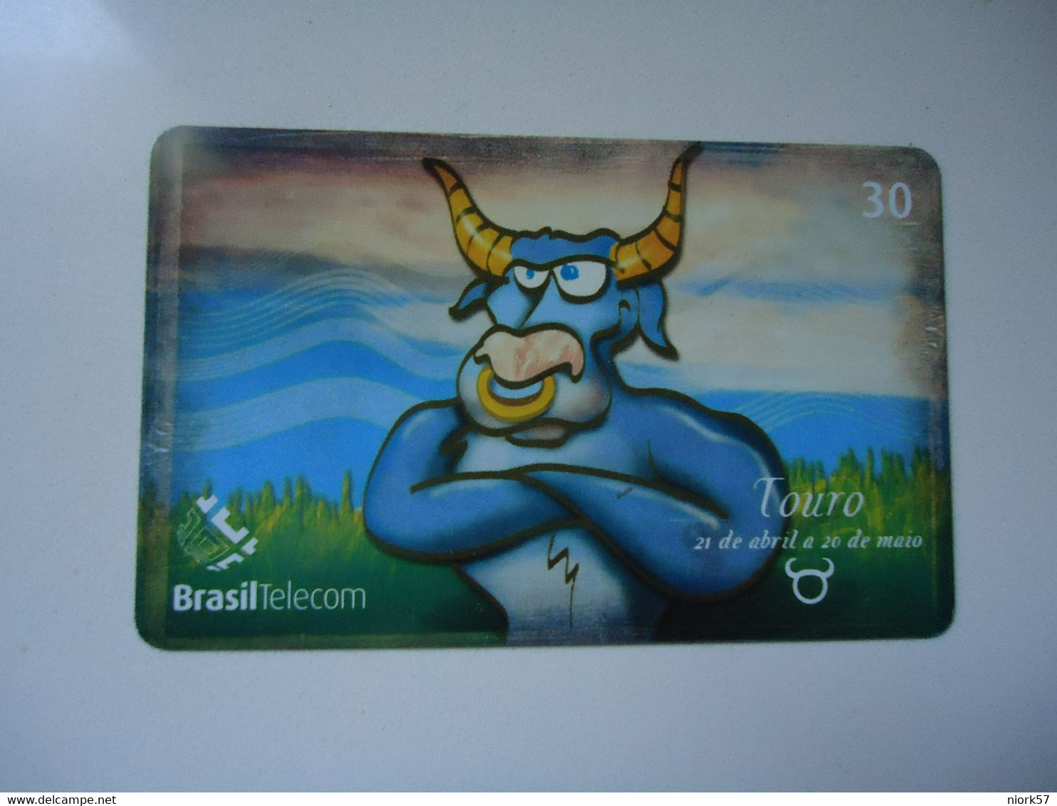 BRAZIL   USED CARDS   ZODIAC - Sternzeichen