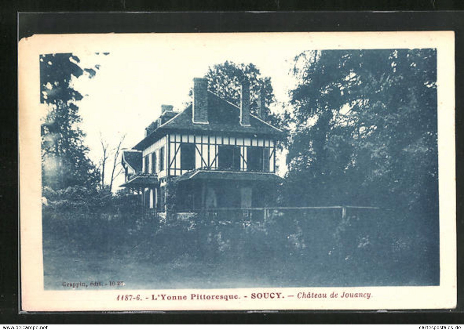 CPA Soucy, Chateau De Jouancy - Soucy