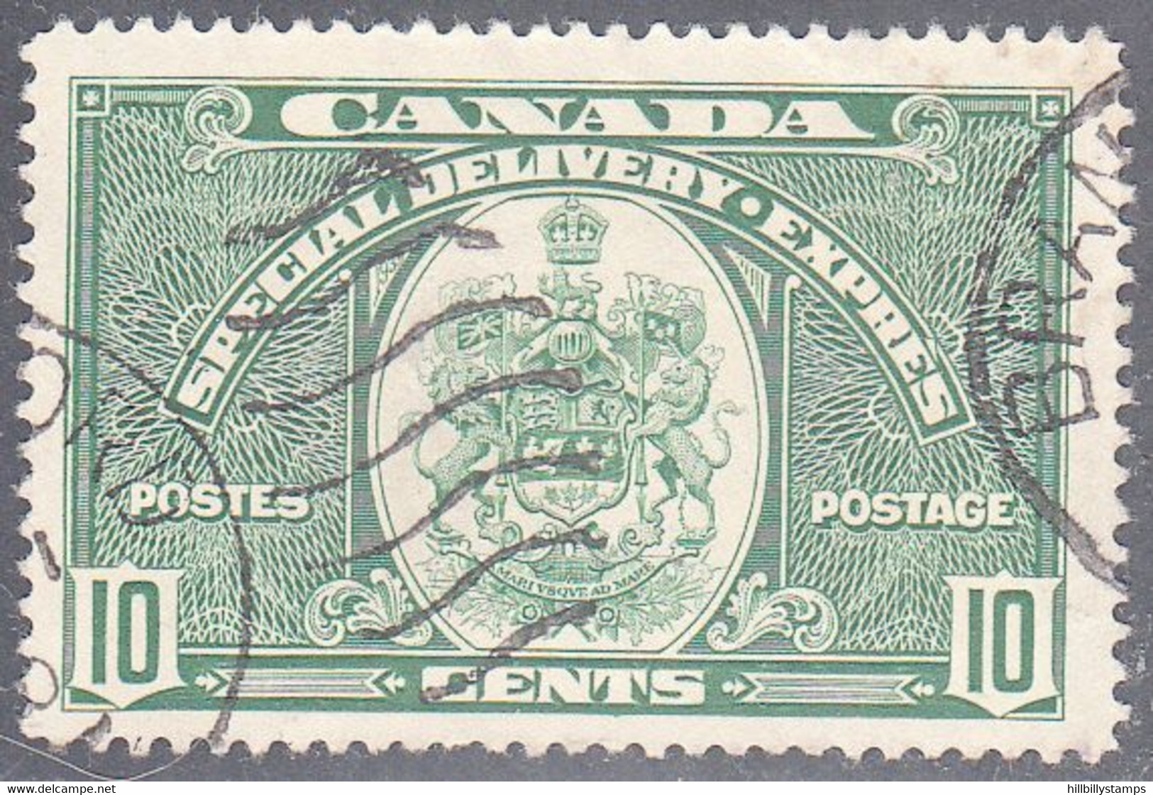 CANADA   SCOTT NO E7  USED   YEAR  1938 - Special Delivery