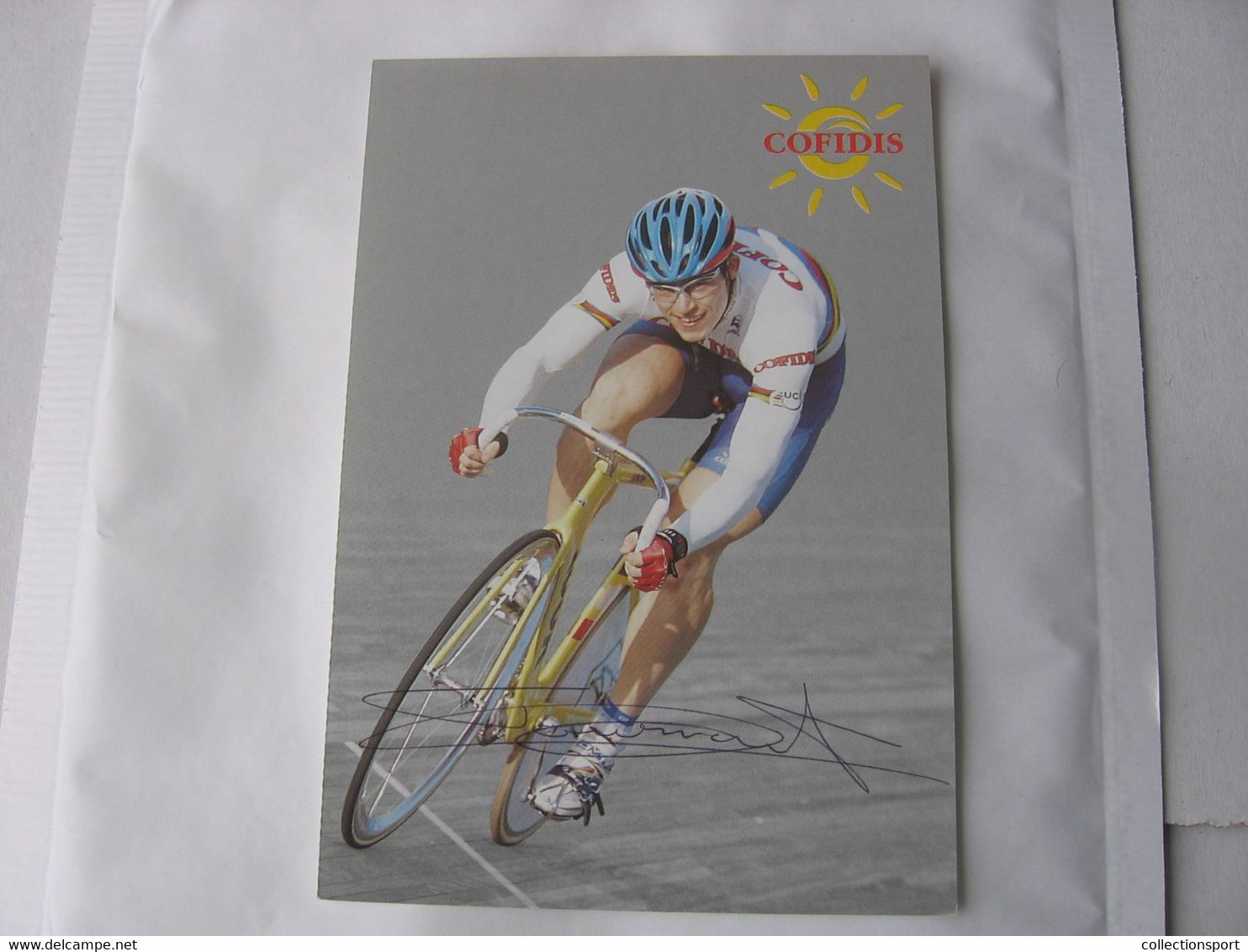 Cyclisme -   Autographe - Carte Signée Arnaud Tournant - Cycling