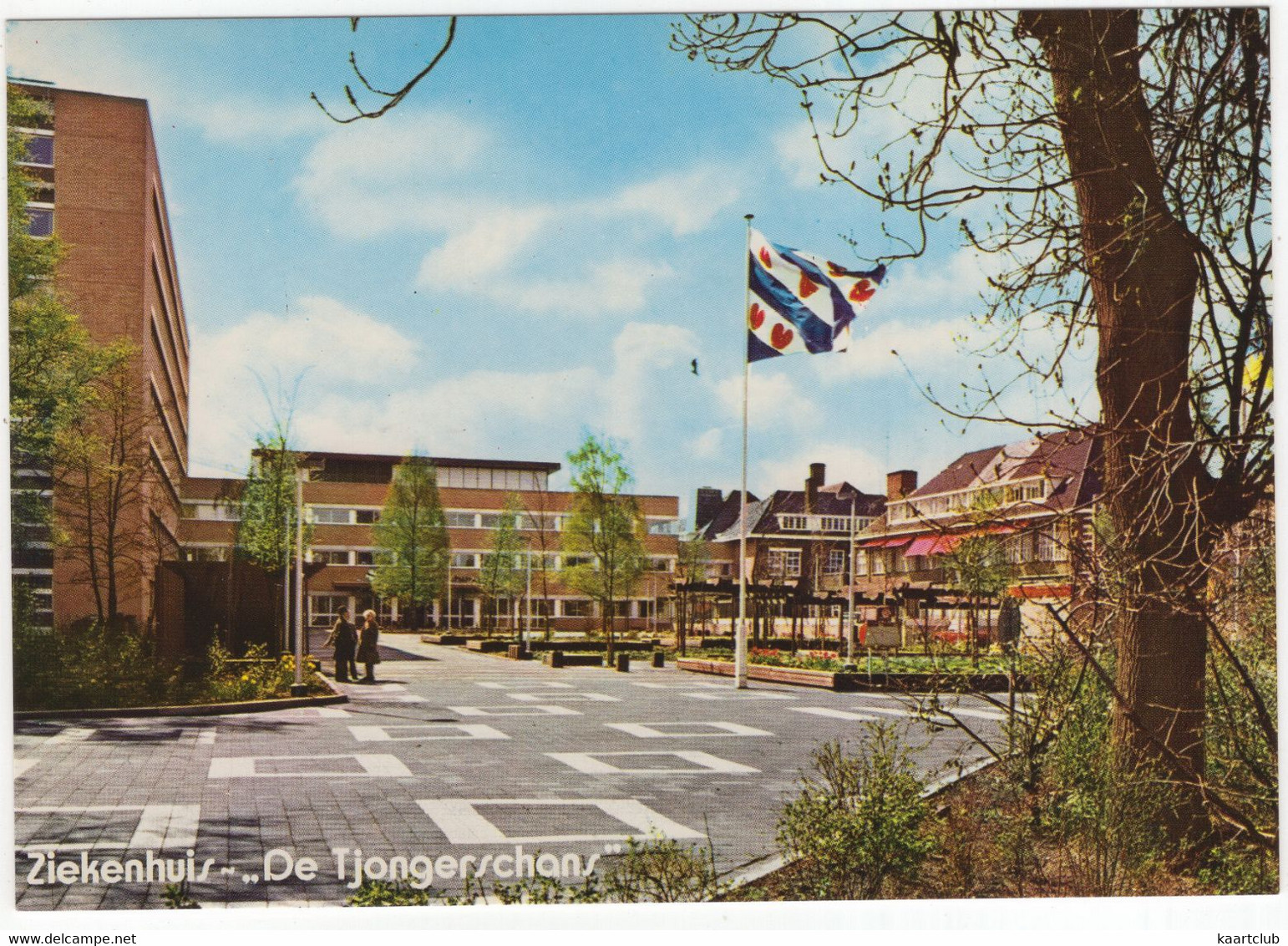 Heerenveen - Ziekenhuis 'De Tjongerschans' - (Friesland - Holland) - Friese Vlag - Heerenveen