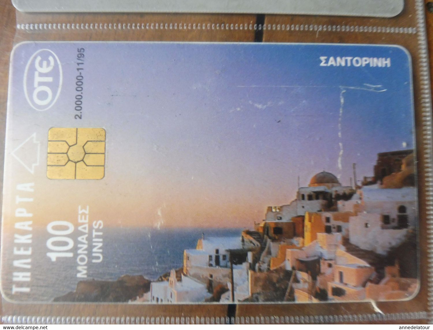 10 télécartes (cartes téléphoniques)  OTE  ΤΗΛΕΚΑΡΤΑ     Origine Grèce