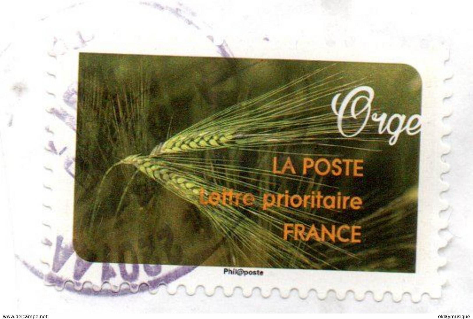 Timbres Adhesive Sur Fraguement (a Debattre) - Autres & Non Classés