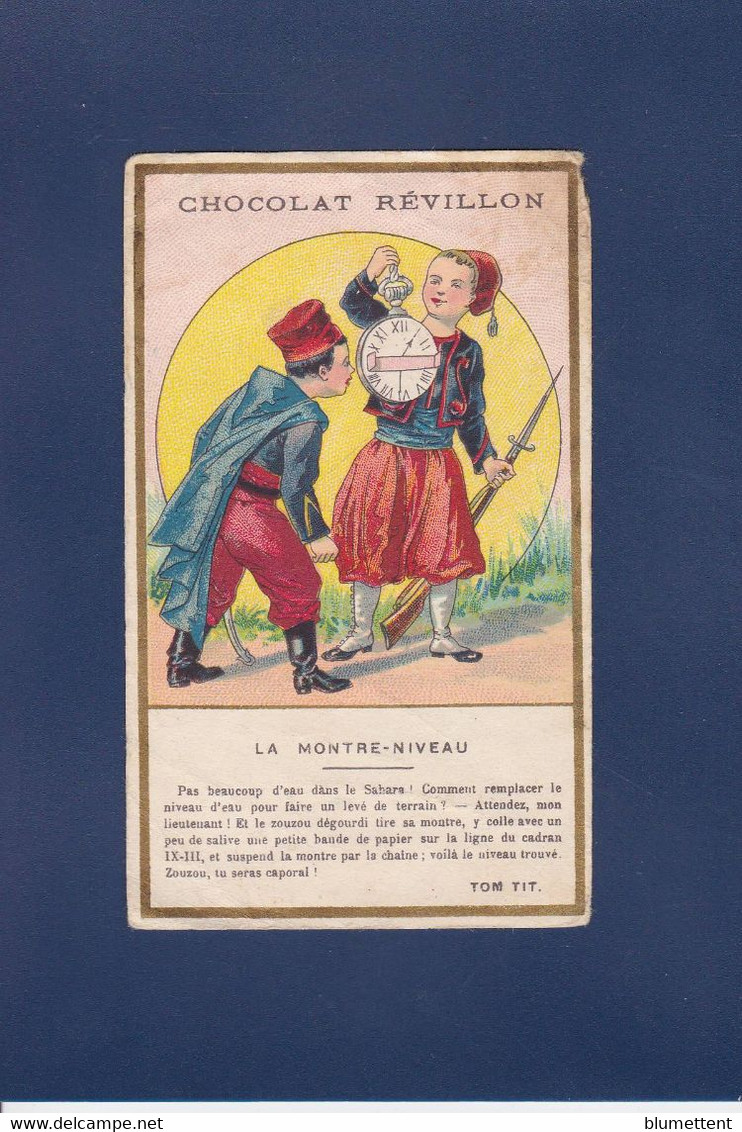 Chromos > Chocolat > Revillon Magie Magicien Magician Publicité Au Dos - Revillon